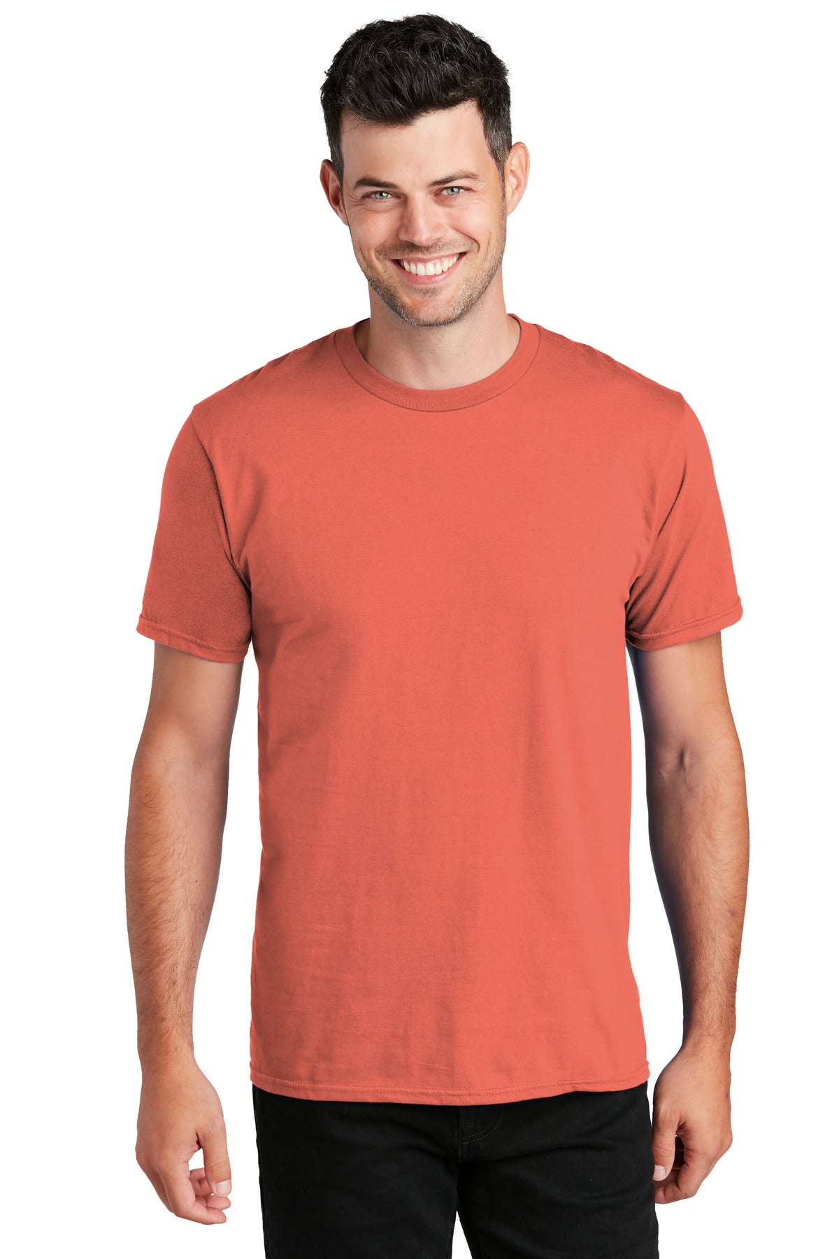 You'll be the biggest fan around of this 100% ring spun cott - Coral