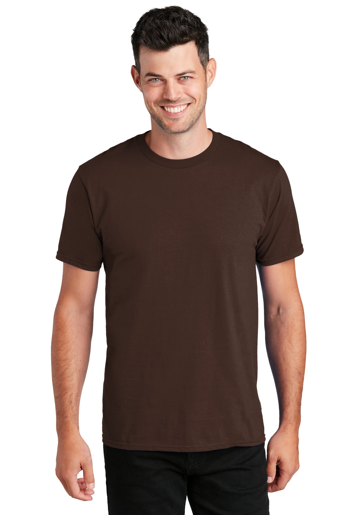 You'll be the biggest fan around of this 100% ring spun cott - Dark Chocolate Brown