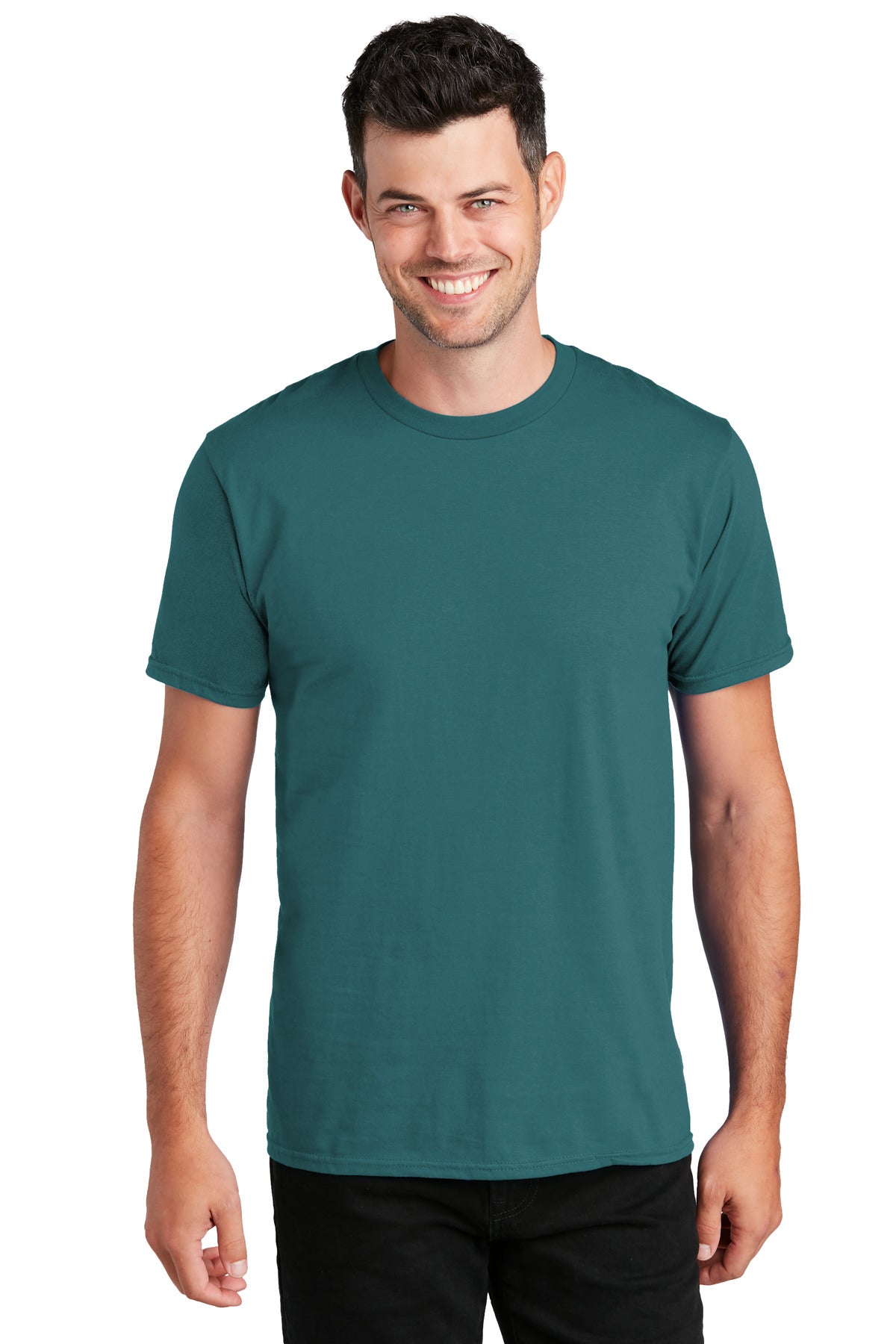 You'll be the biggest fan around of this 100% ring spun cott - Marine Green