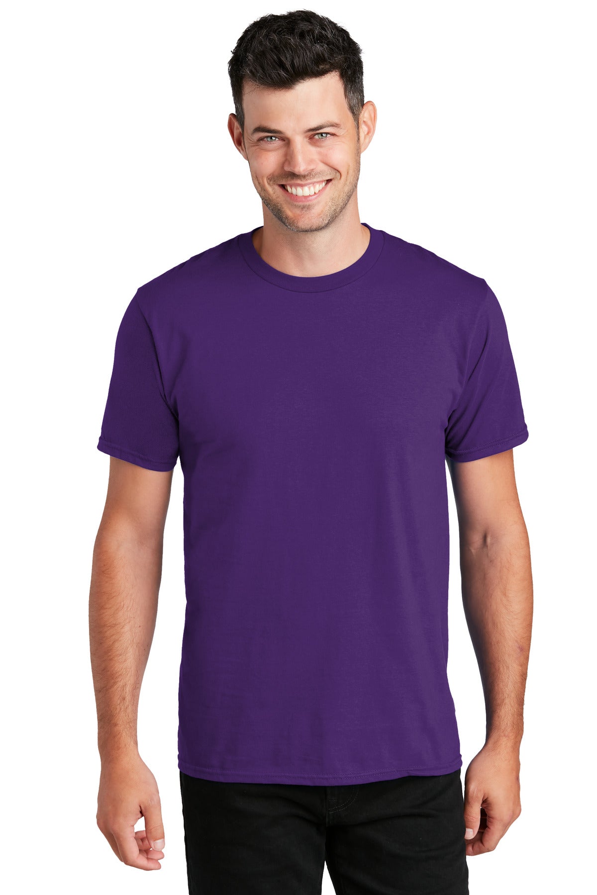 You'll be the biggest fan around of this 100% ring spun cott - Team Purple