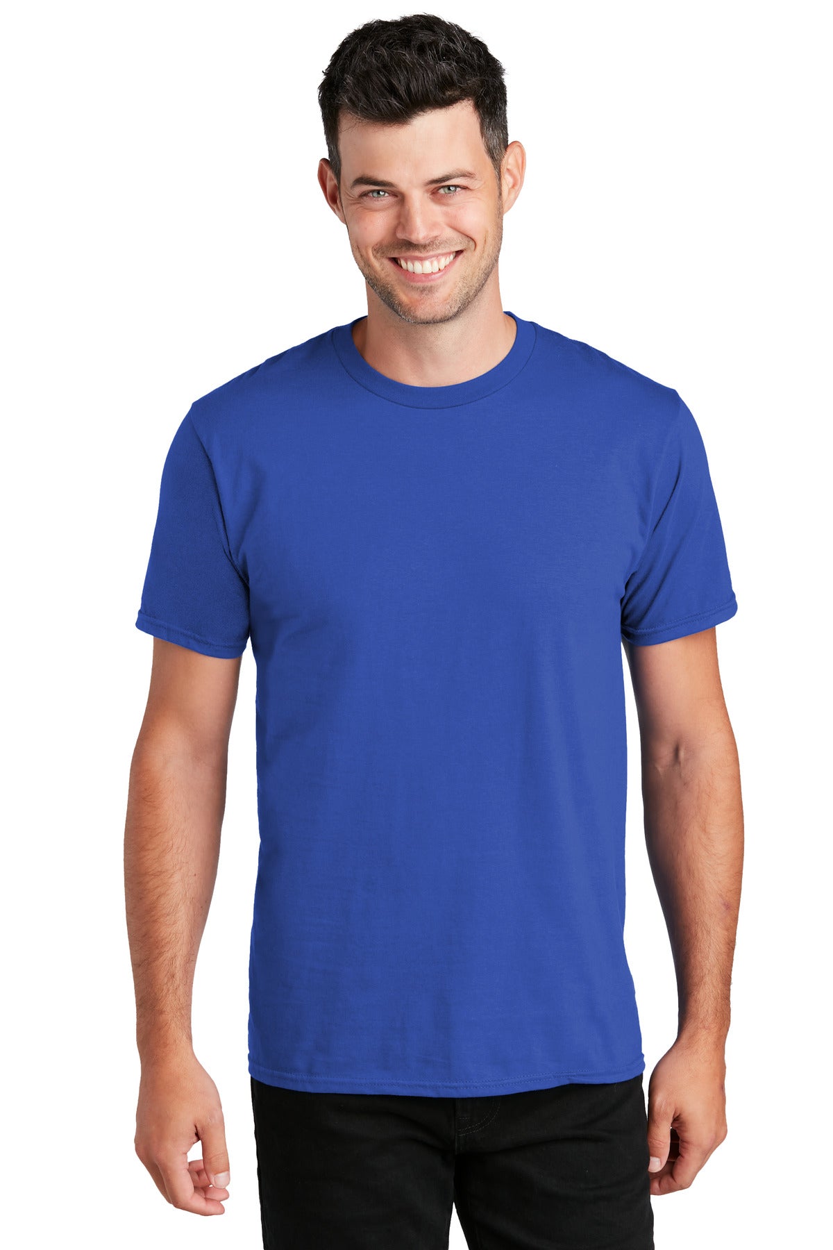 You'll be the biggest fan around of this 100% ring spun cott - True Royal