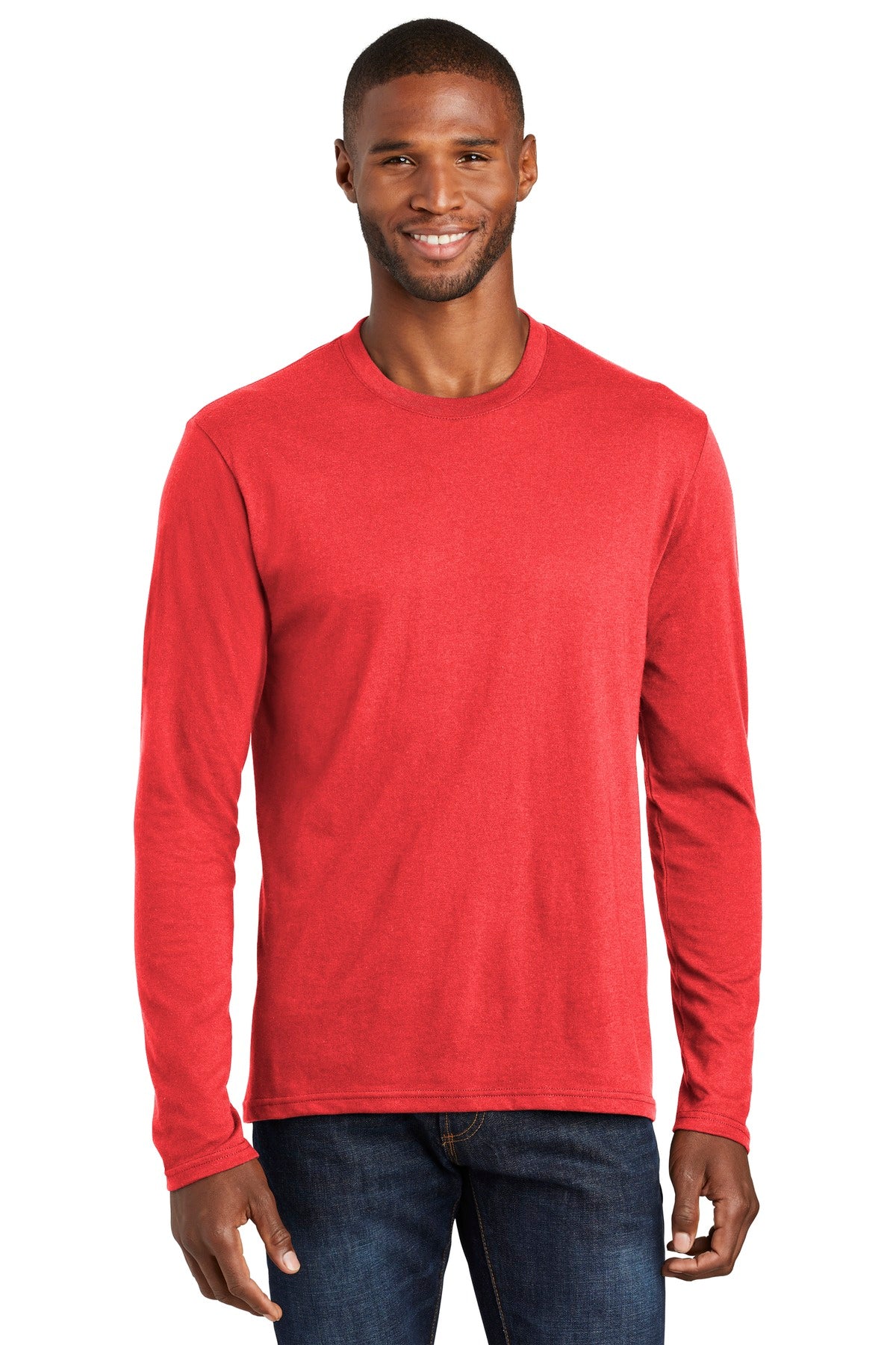 No matter what you are a fan of this ultra-soft ring spun co - Bright Red Heather