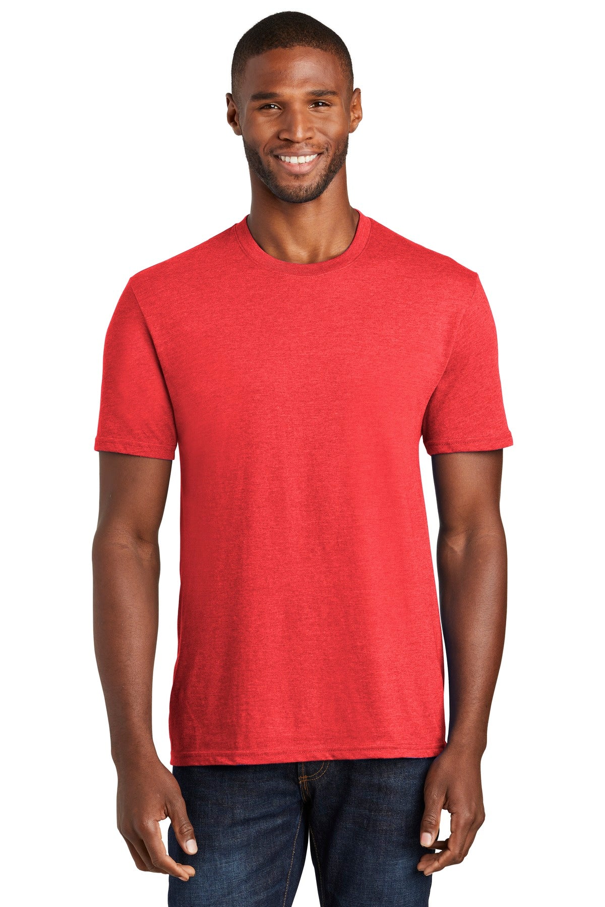 No matter what you are a fan of this ultra-soft ring spun co - Bright Red Heather