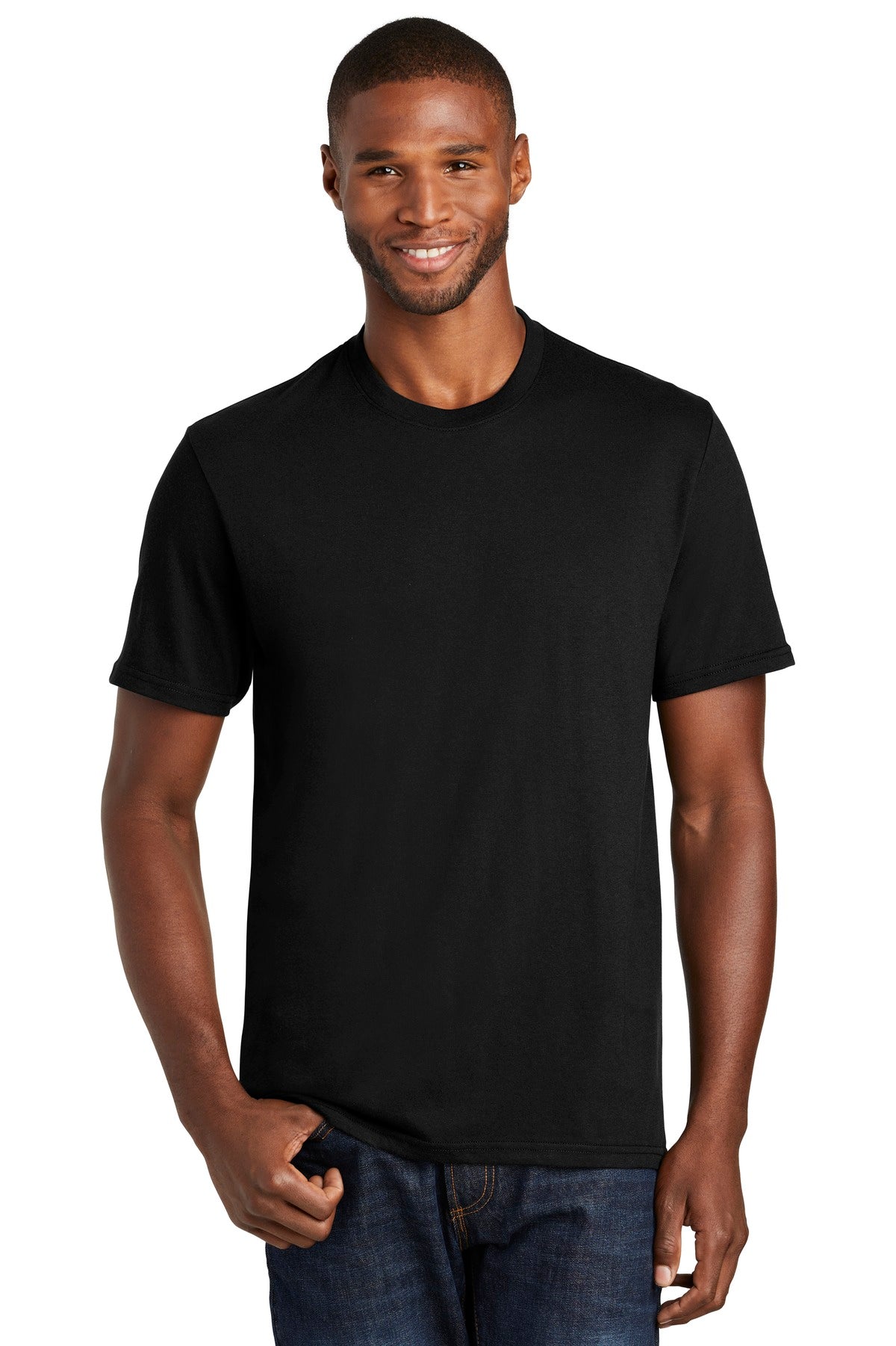 No matter what you are a fan of this ultra-soft ring spun co - Jet Black