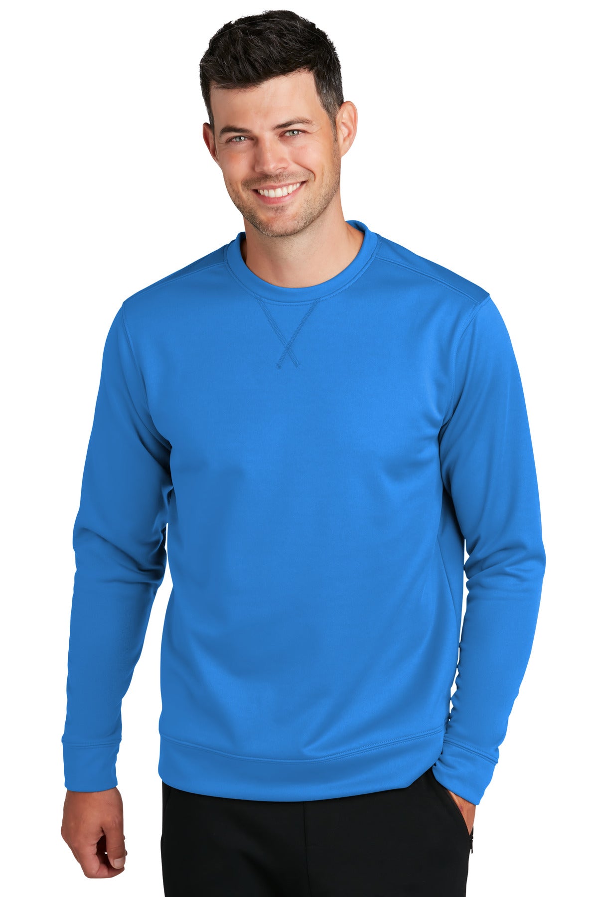 Stay active in performance sweatshirts powered by Dry Zone m - Royal