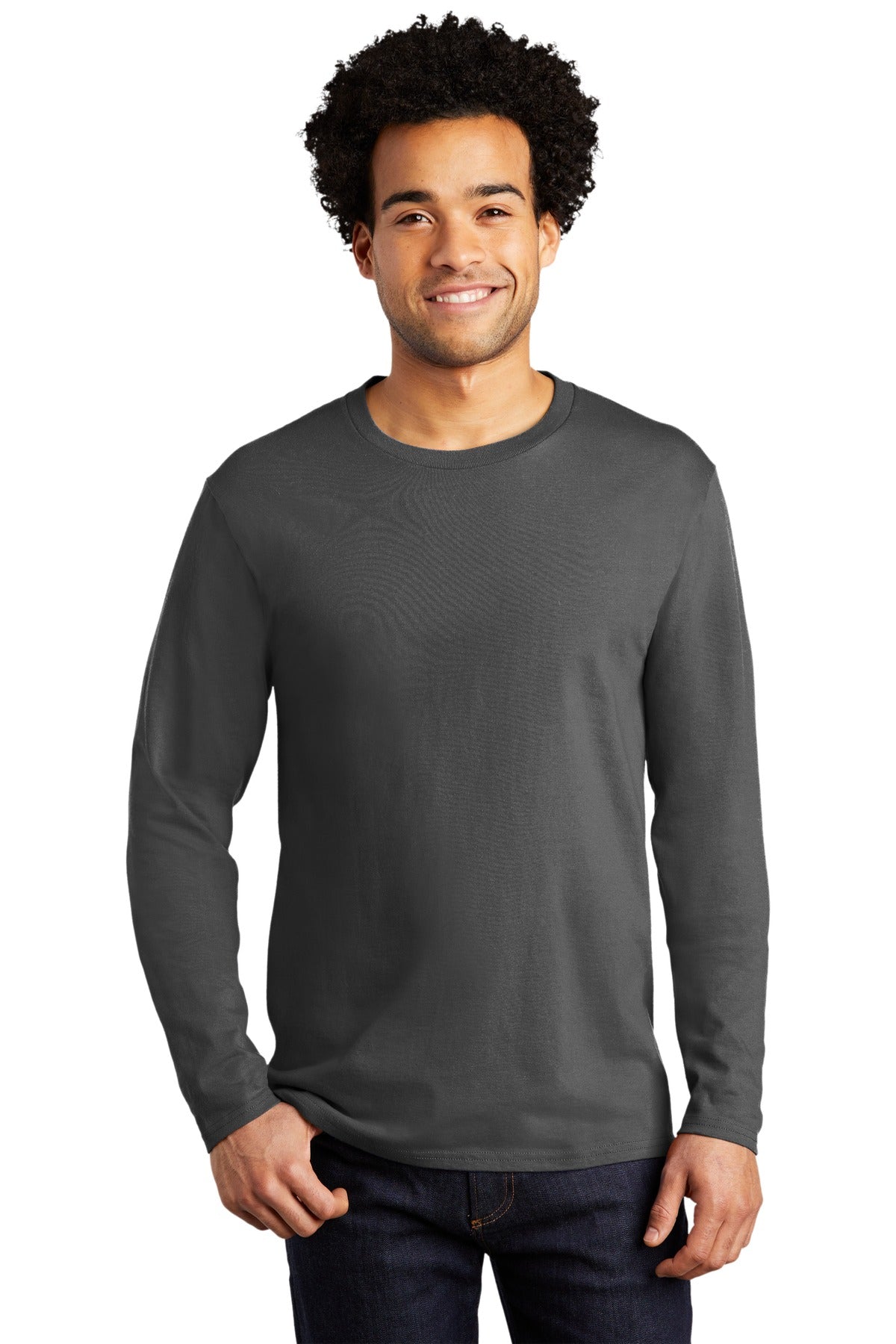 An everyday essential with a roomier fit our Bouncer Tee is  - Coal Grey