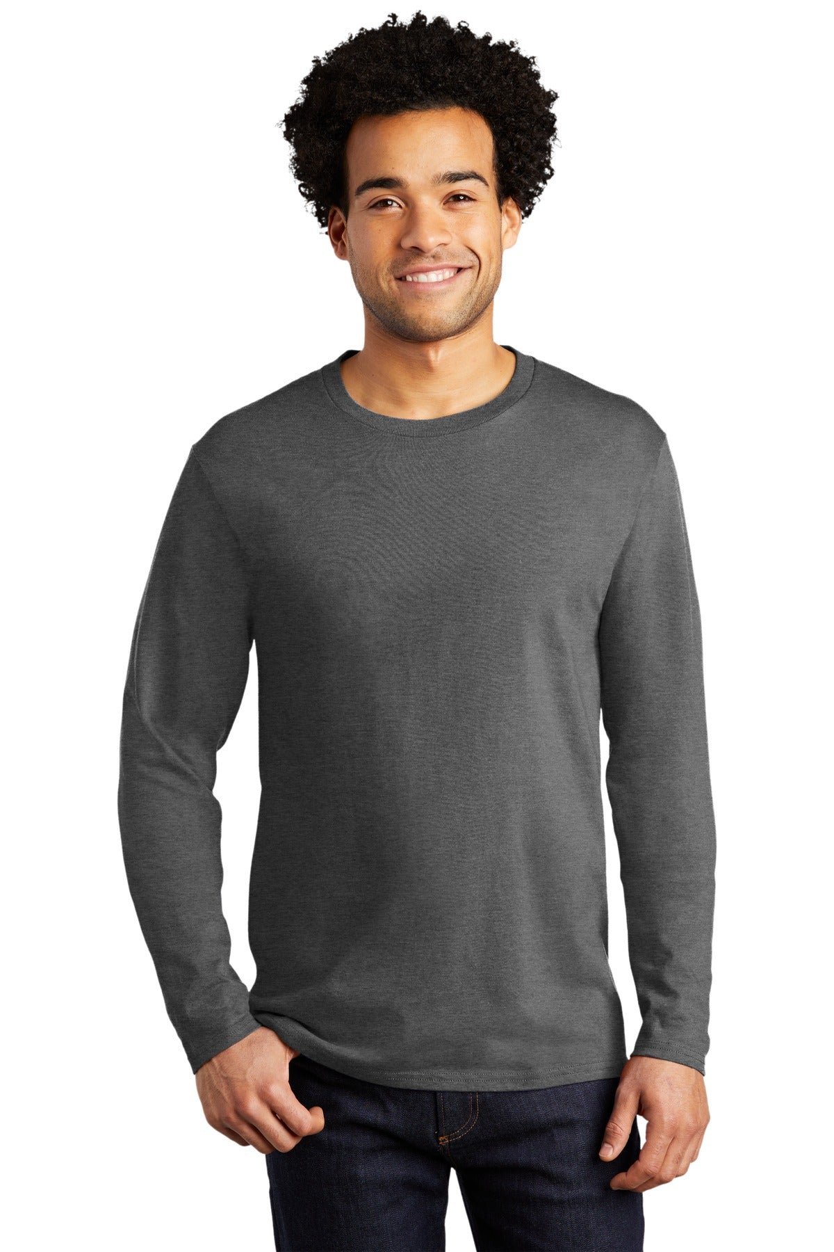 An everyday essential with a roomier fit our Bouncer Tee is  - Dark Heather Grey