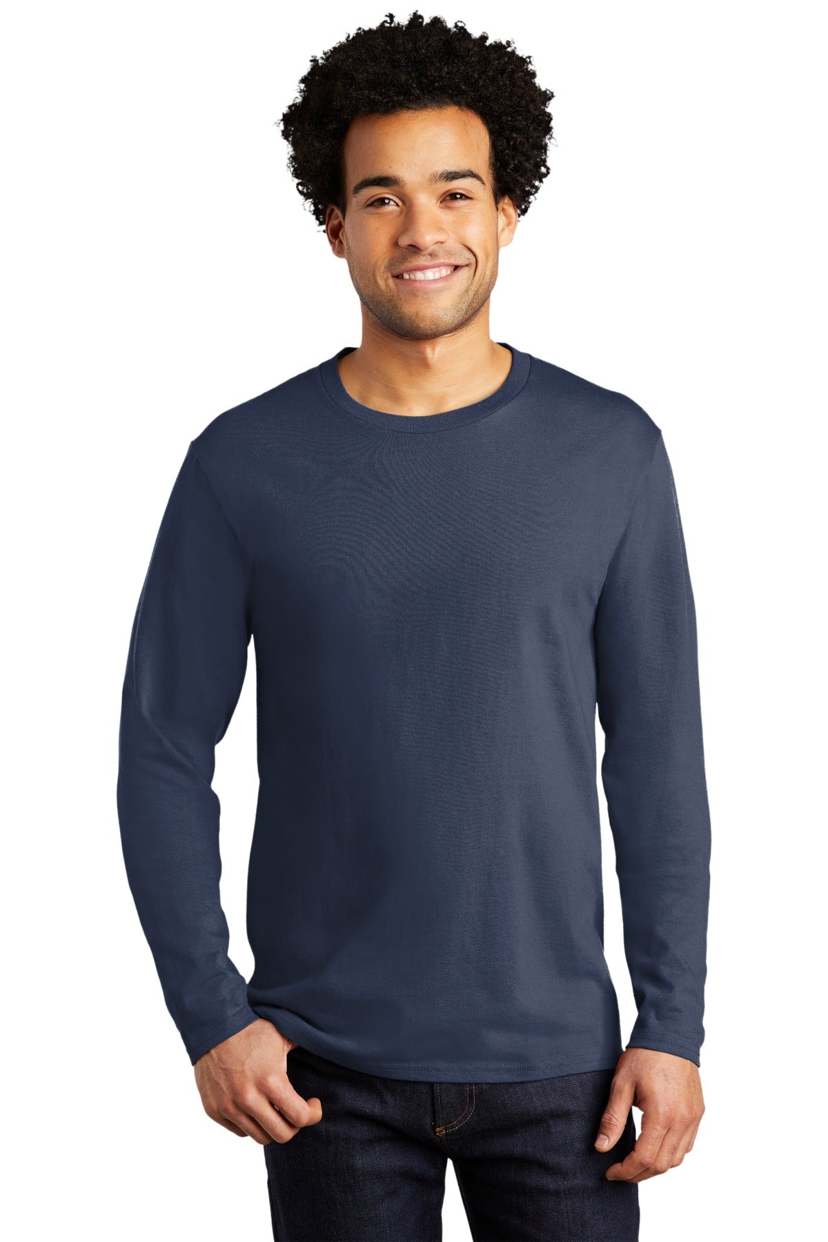 An everyday essential with a roomier fit our Bouncer Tee is  - Navy Blue