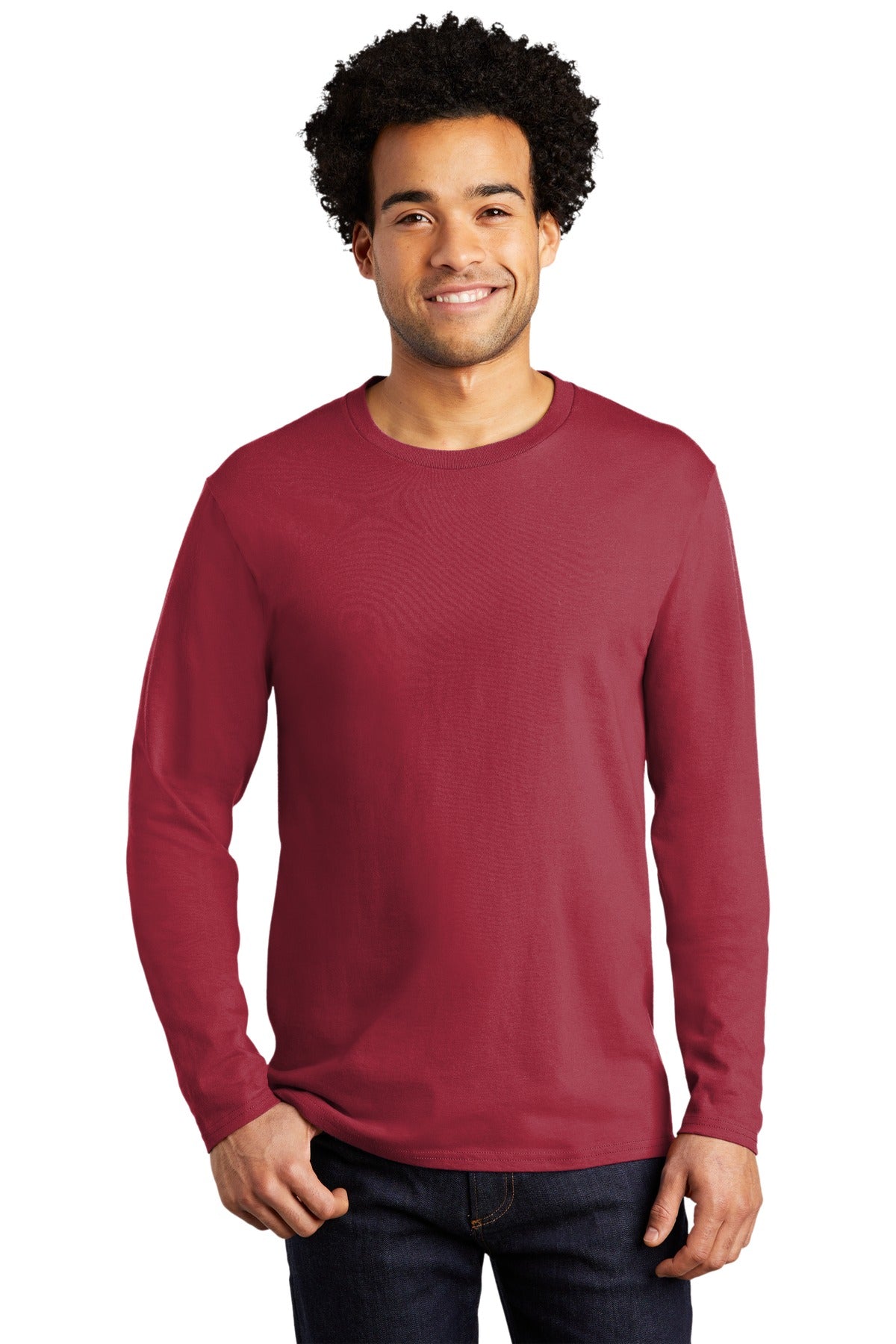 An everyday essential with a roomier fit our Bouncer Tee is  - Rich Red