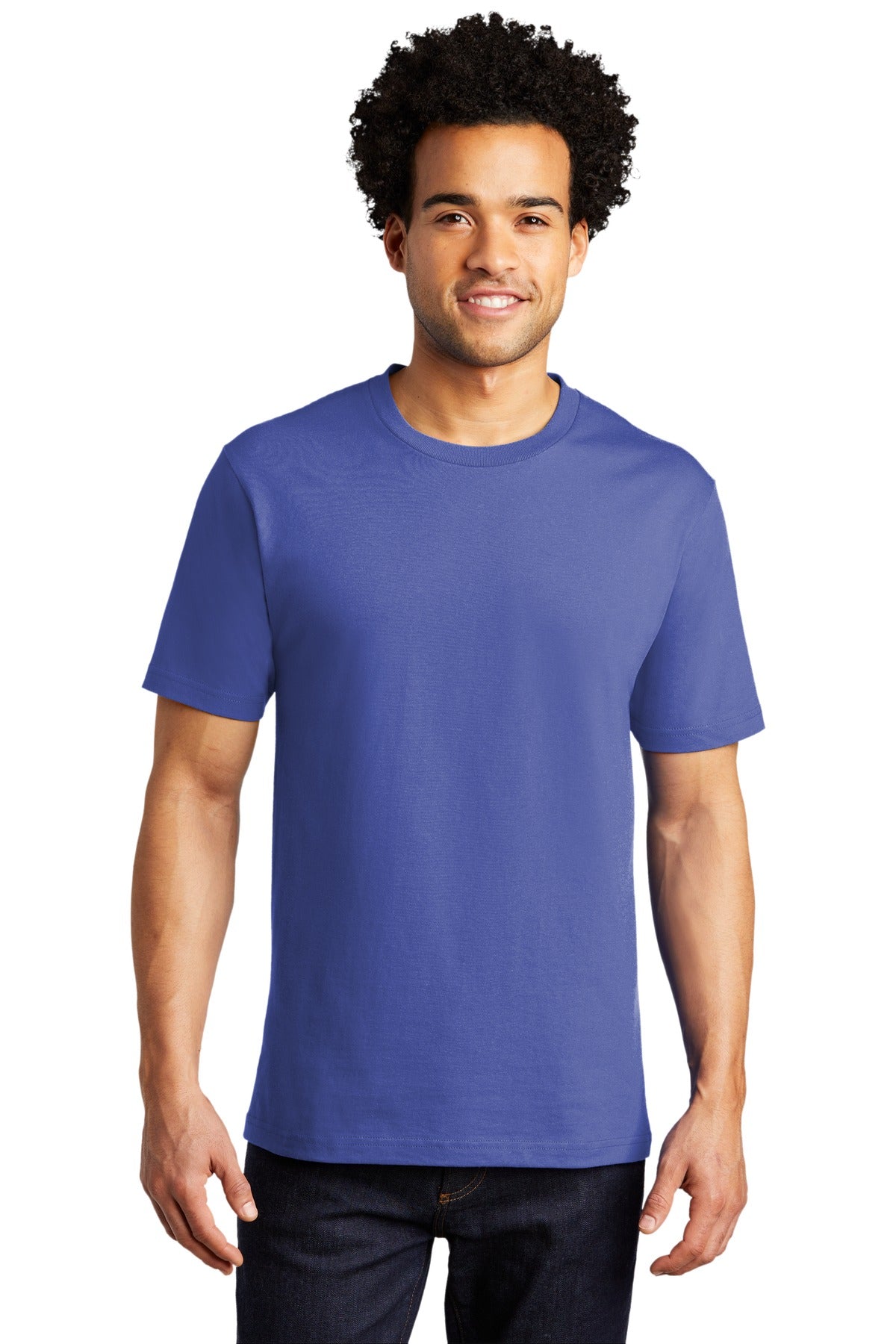 An everyday essential with a roomier fit our Bouncer Tee is  - Blue Iris