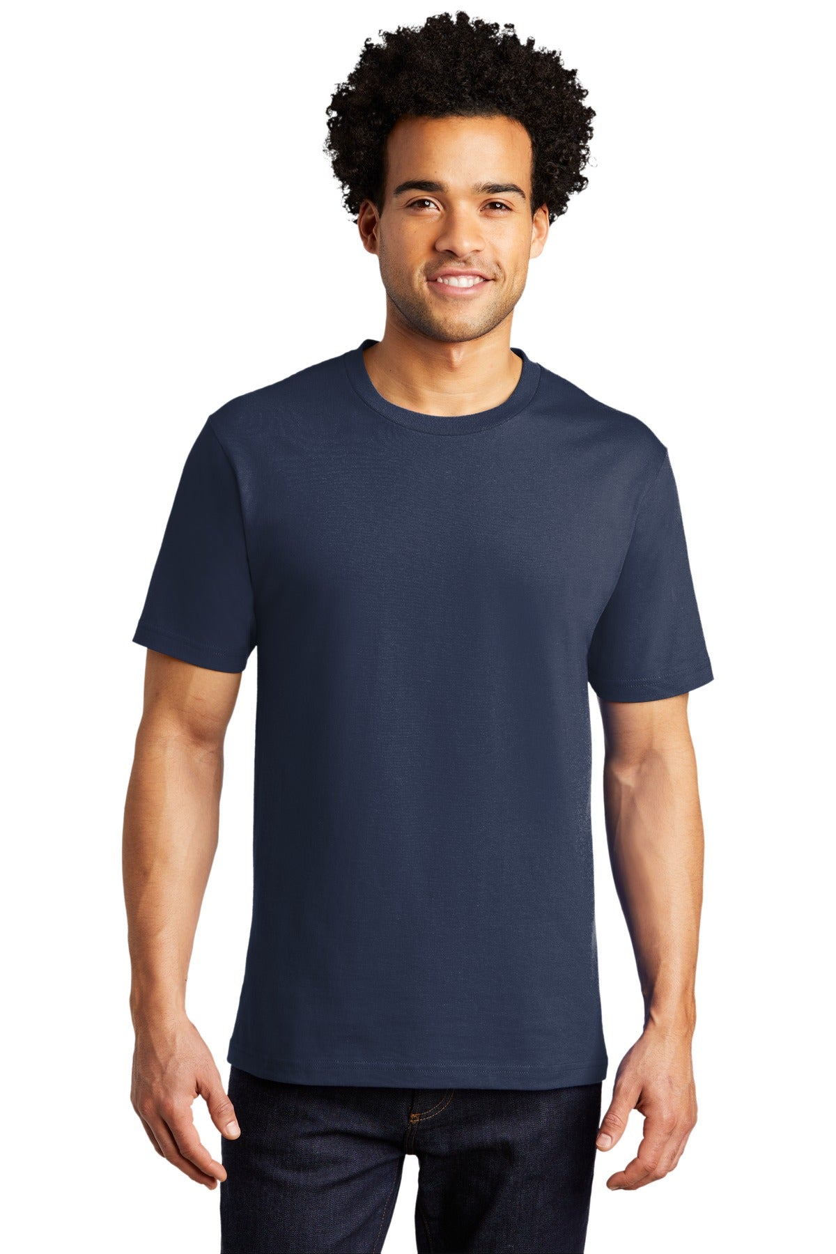 An everyday essential with a roomier fit our Bouncer Tee is  - Navy Blue