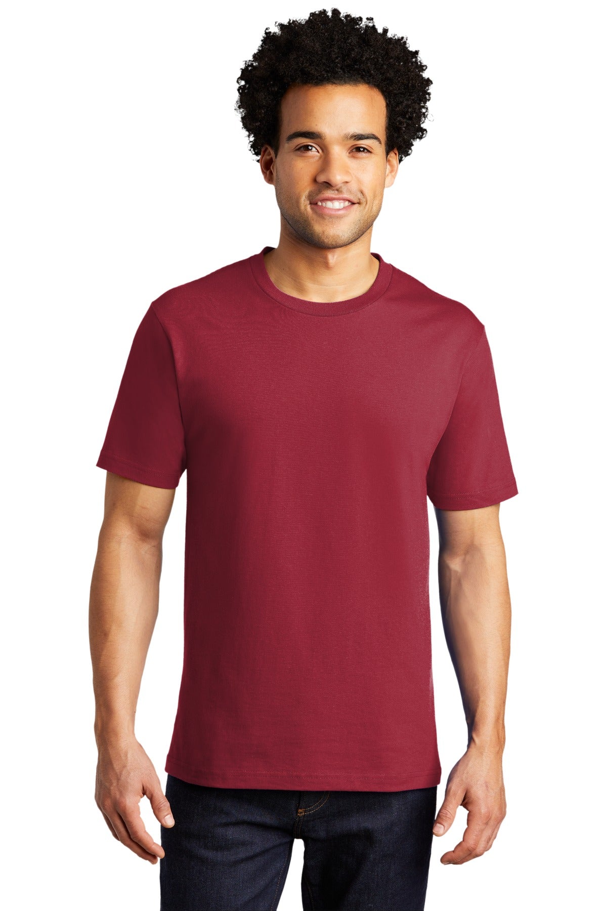 An everyday essential with a roomier fit our Bouncer Tee is  - Rich Red