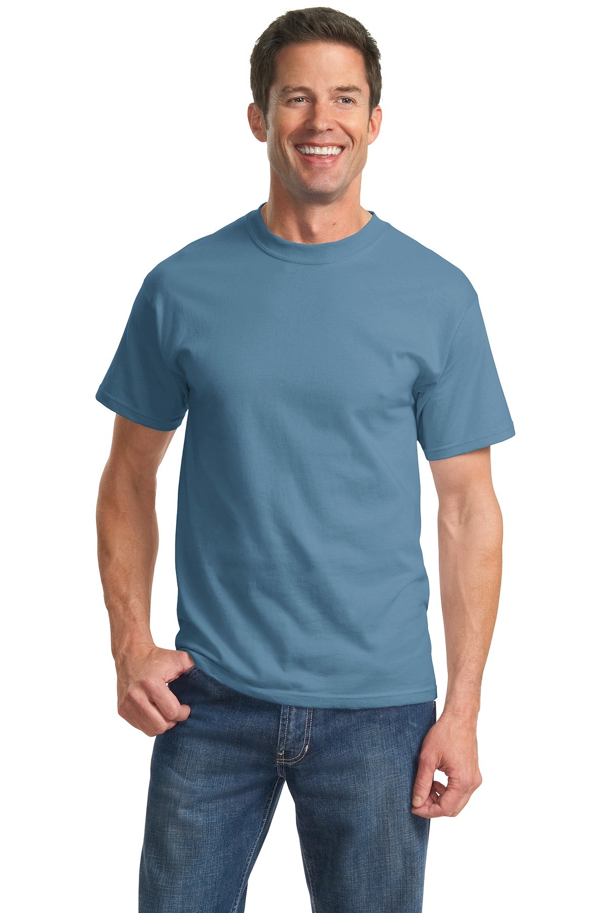 A year-round essential our best-selling t-shirt has been vot - Colonial Blue