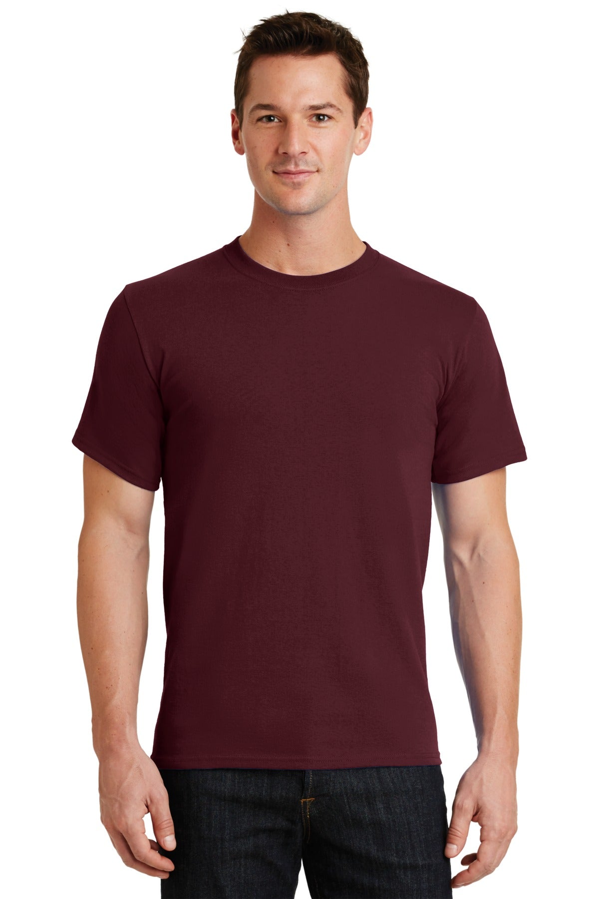 A year-round essential our best-selling t-shirt has been vot - Athletic Maroon