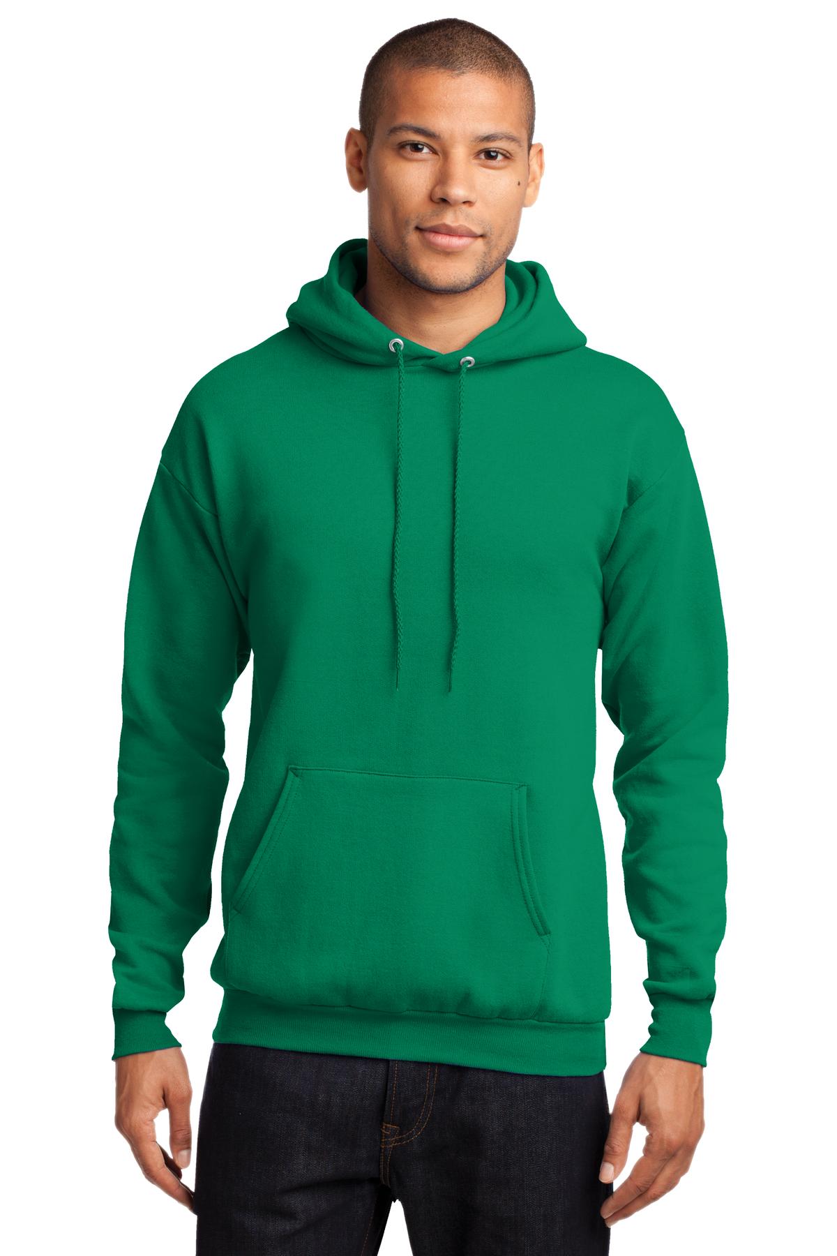 Cozy sweats in our core weight. 7.8-ounce 50/50 cotton/poly  - Kelly