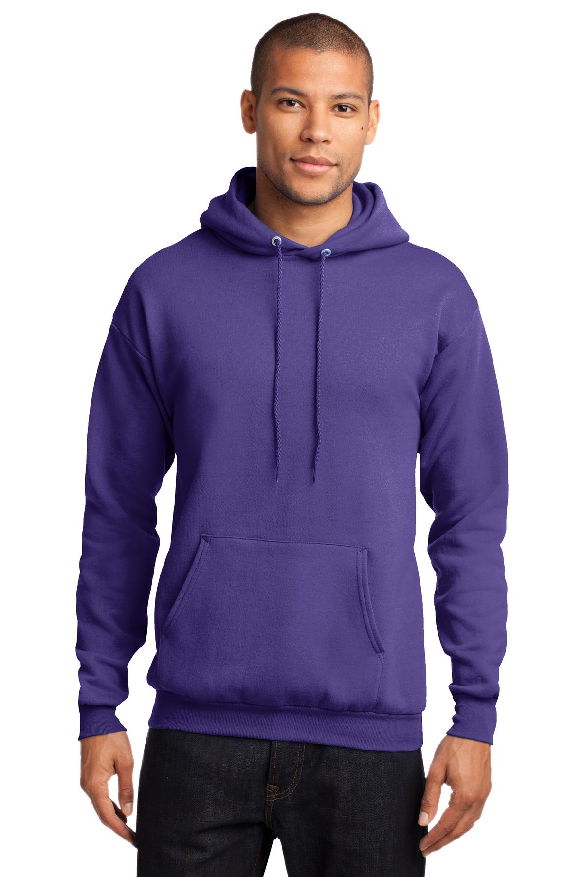 Cozy sweats in our core weight. 7.8-ounce 50/50 cotton/poly  - Purple