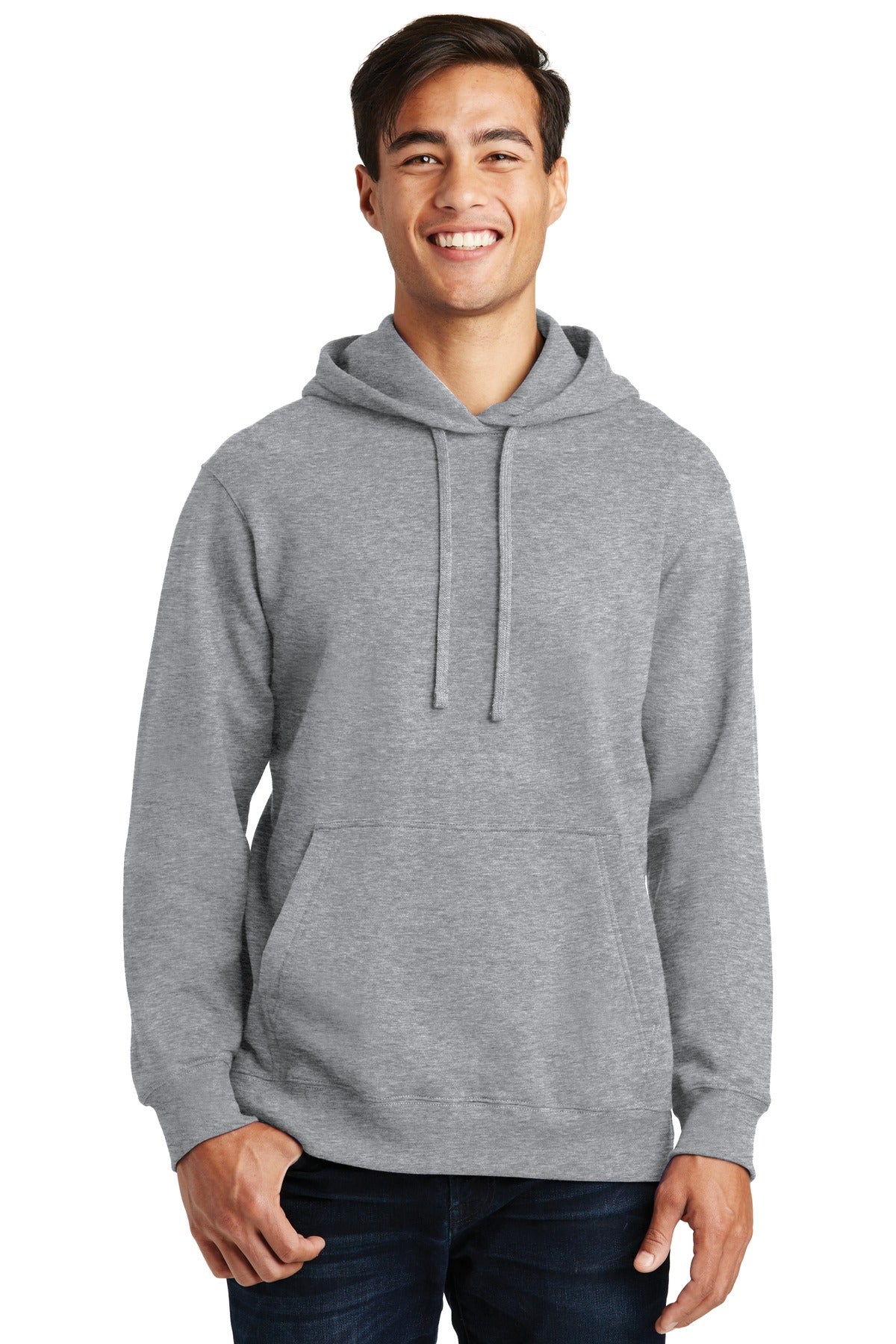 You'll be the biggest fan of this smooth-faced fleece. 8.5-o - Athletic Heather