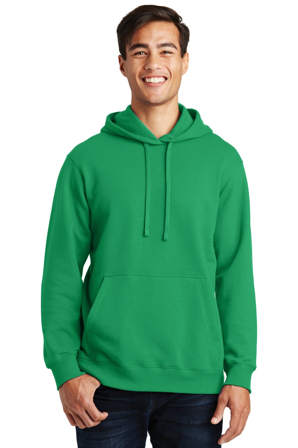 You'll be the biggest fan of this smooth-faced fleece. 8.5-o - Athletic Kelly
