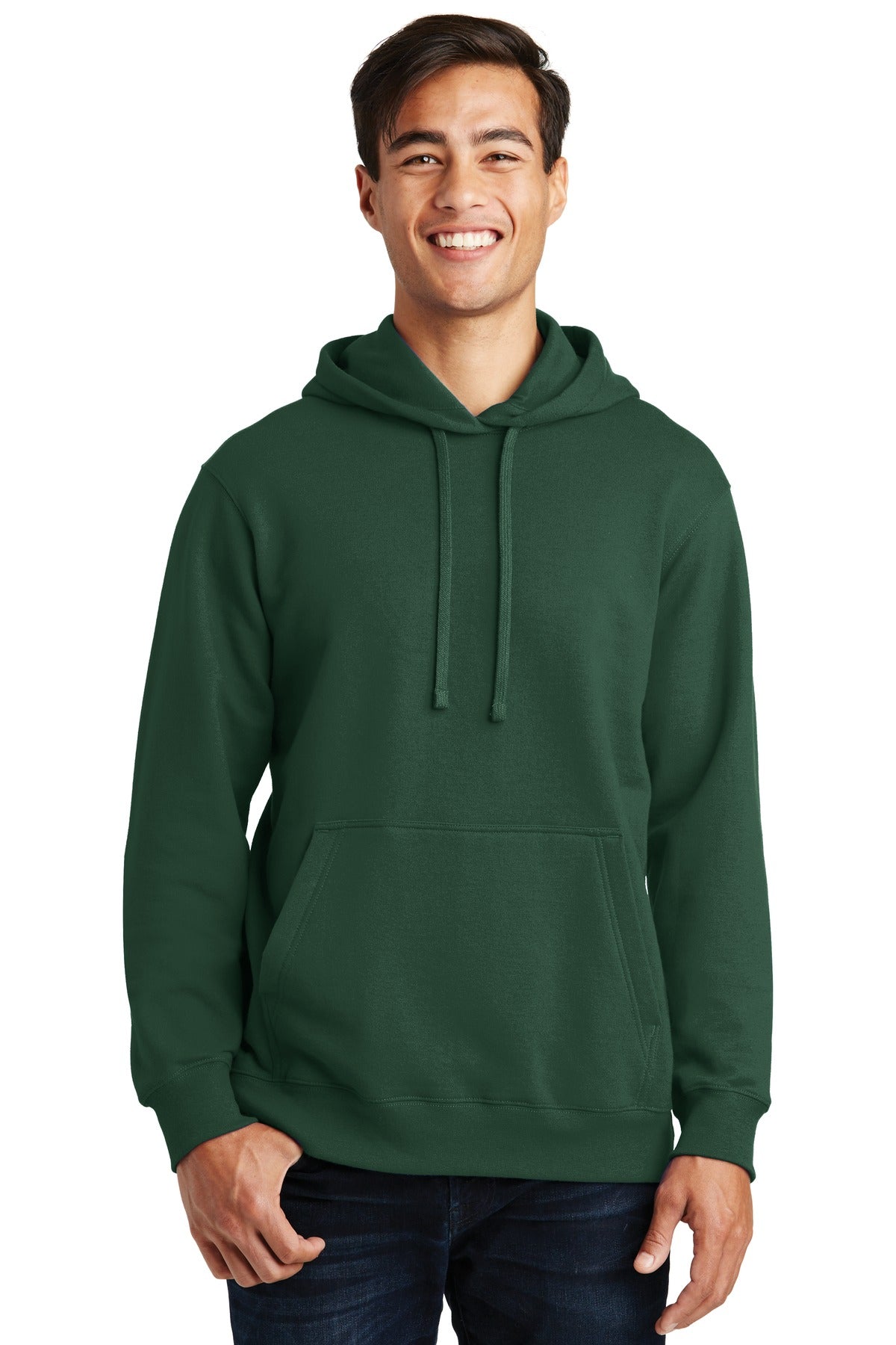 You'll be the biggest fan of this smooth-faced fleece. 8.5-o - Forest Green