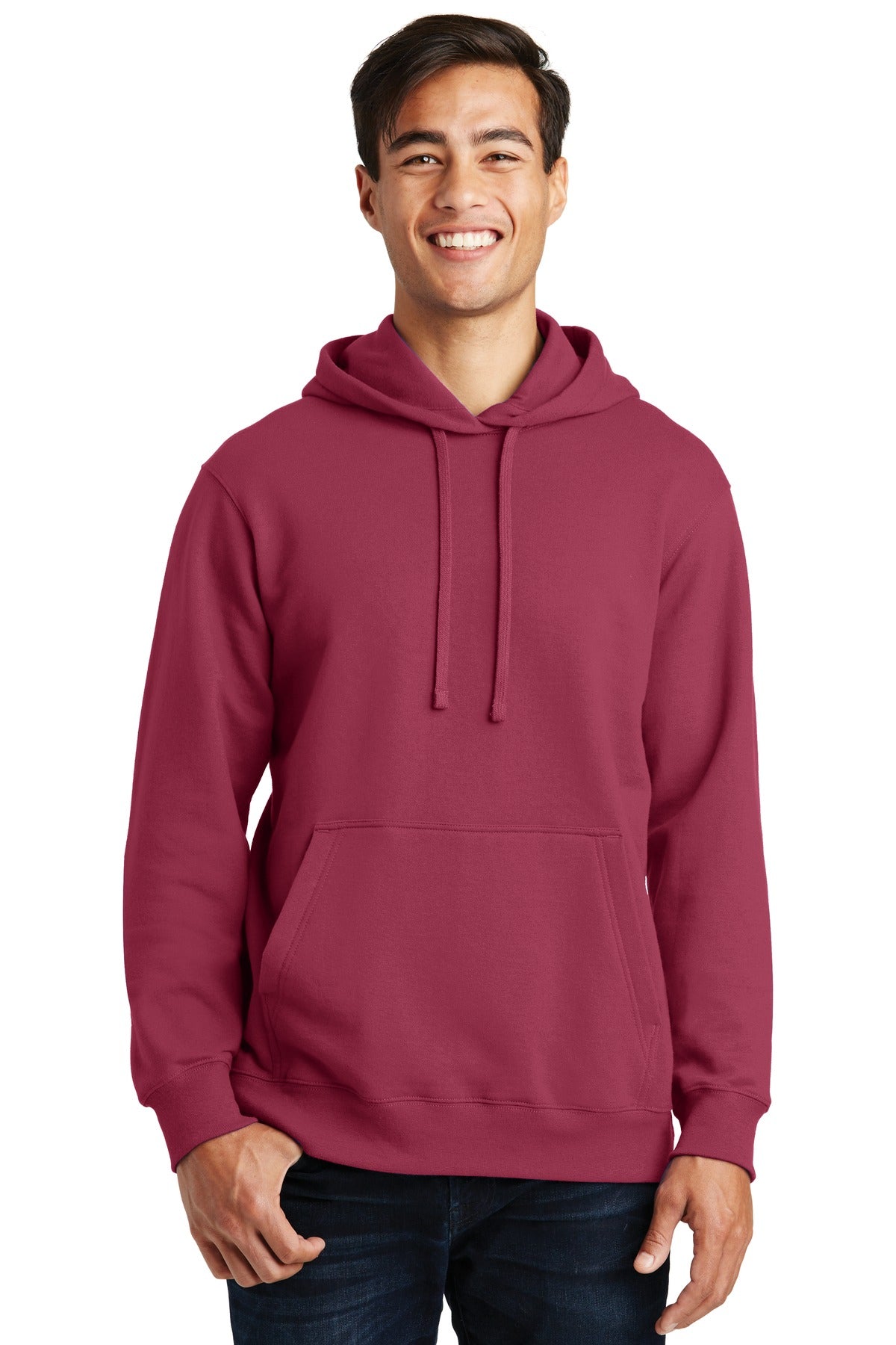 You'll be the biggest fan of this smooth-faced fleece. 8.5-o - Garnet