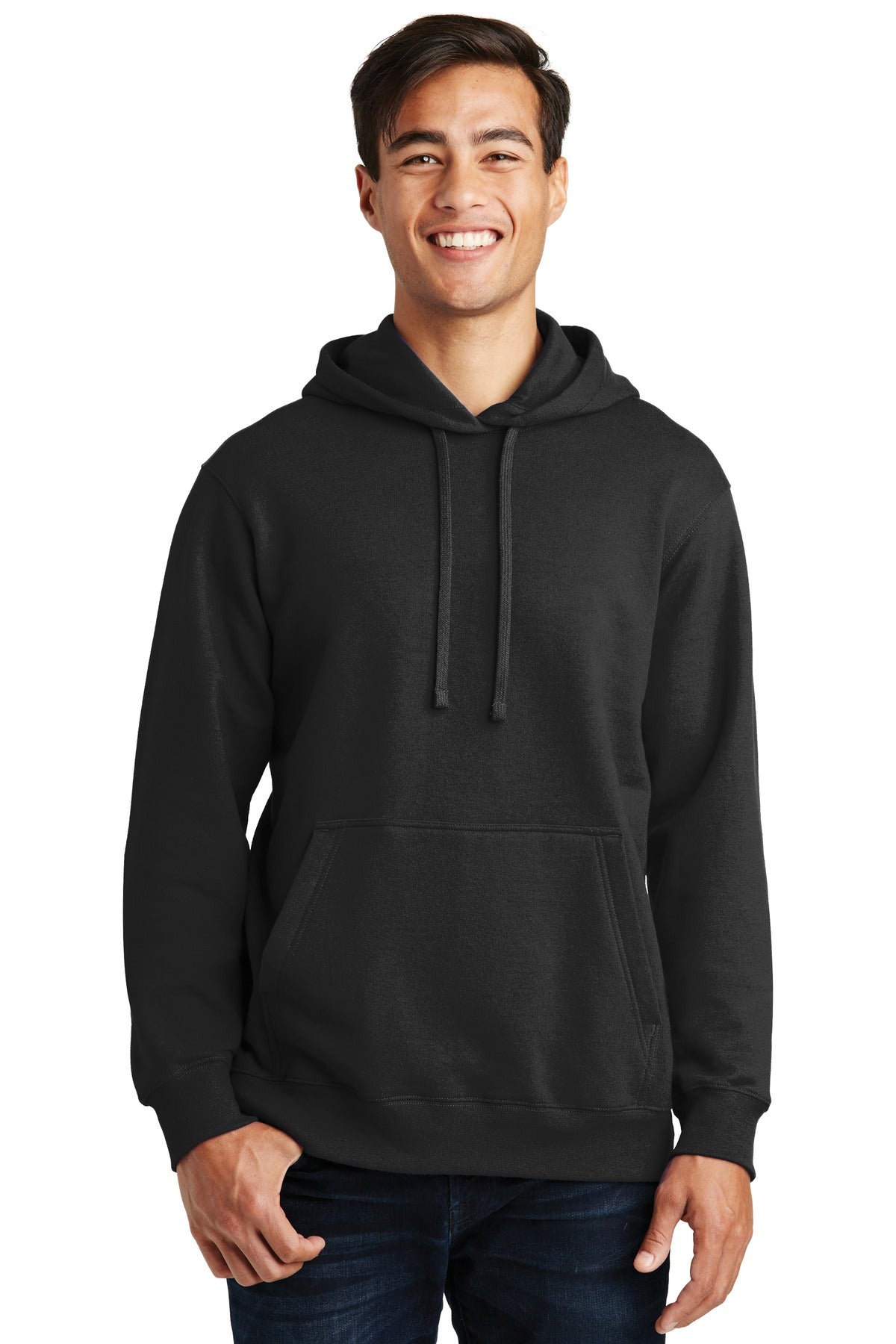 You'll be the biggest fan of this smooth-faced fleece. 8.5-o - Jet Black