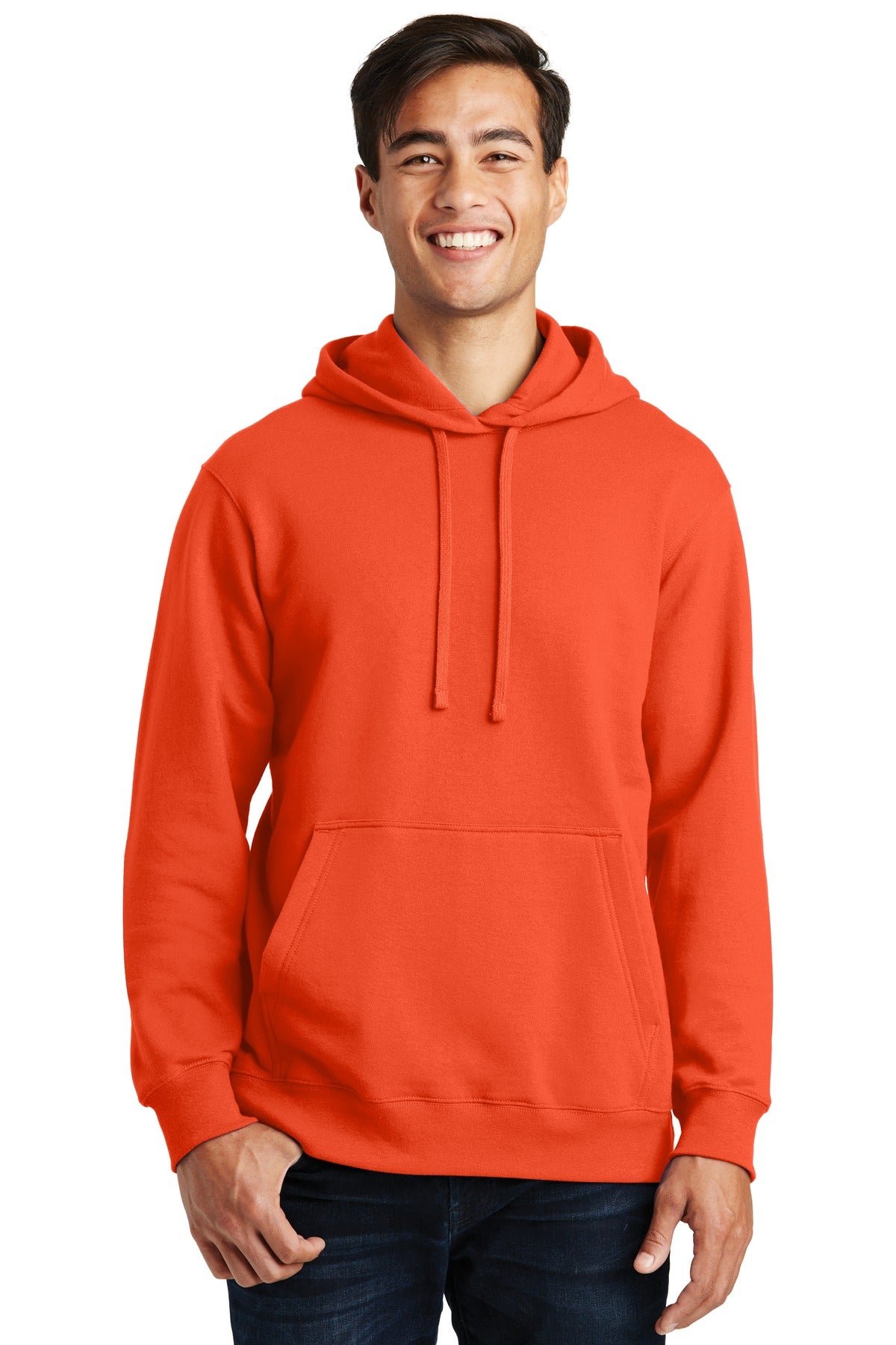 You'll be the biggest fan of this smooth-faced fleece. 8.5-o - Orange