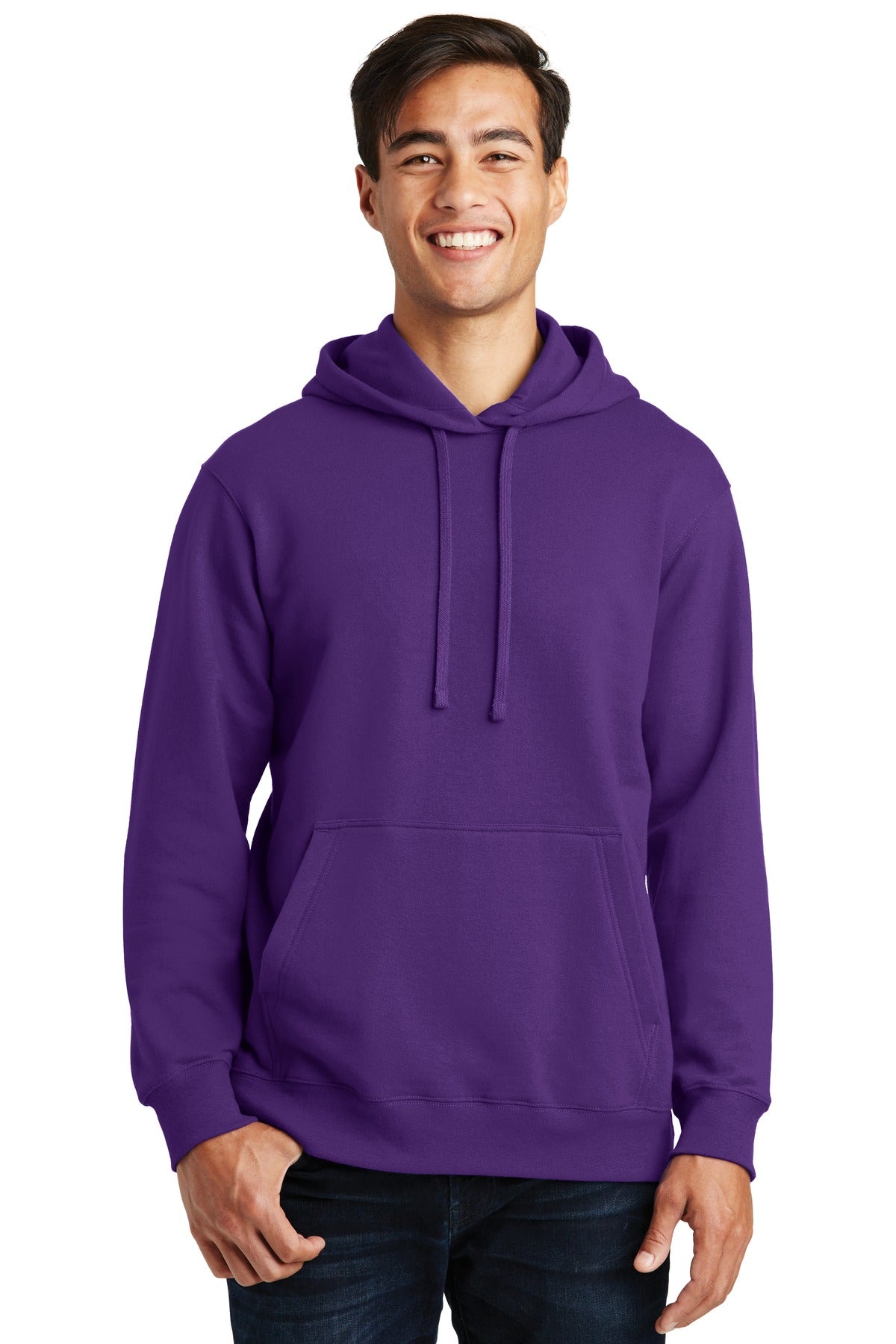 You'll be the biggest fan of this smooth-faced fleece. 8.5-o - Team Purple