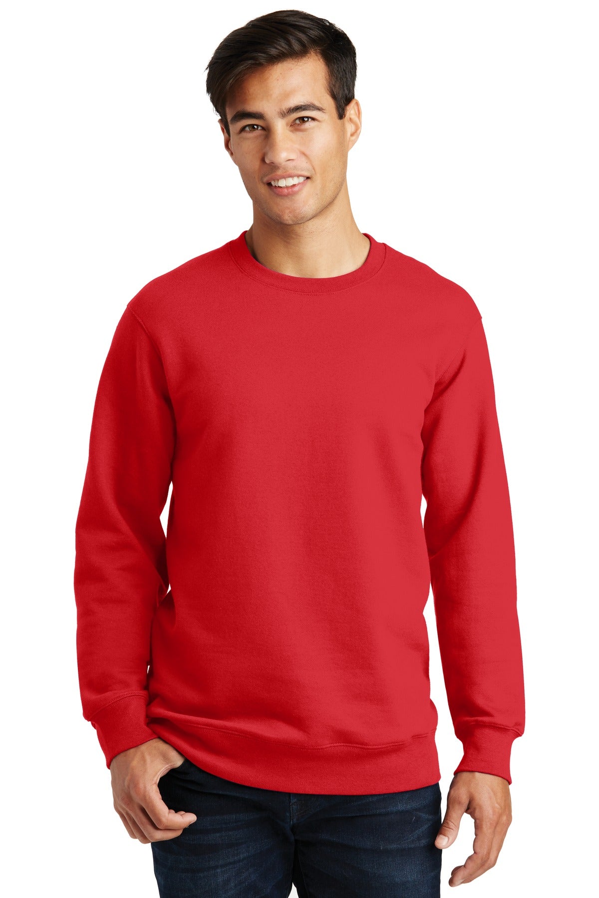 You'll be the biggest fan of this smooth-faced fleece. 8.5-o - Bright Red