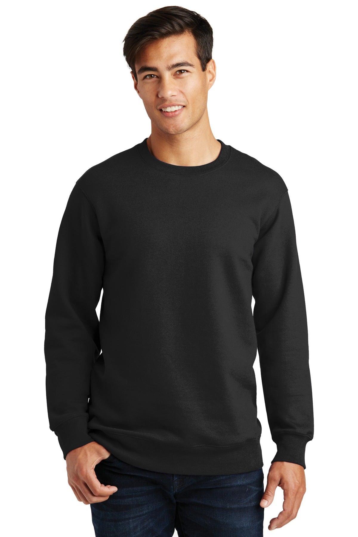You'll be the biggest fan of this smooth-faced fleece. 8.5-o - Jet Black