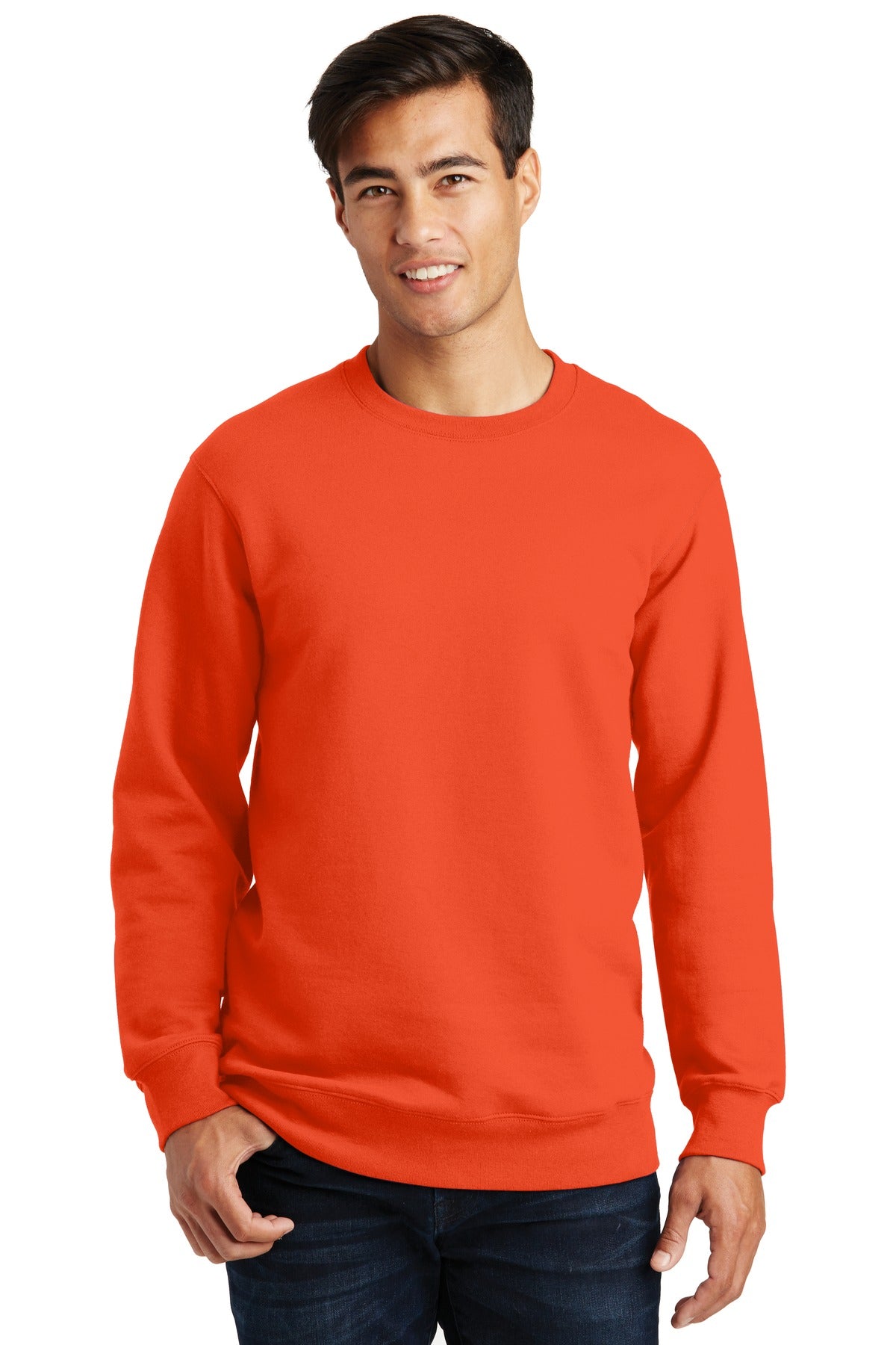 You'll be the biggest fan of this smooth-faced fleece. 8.5-o - Orange