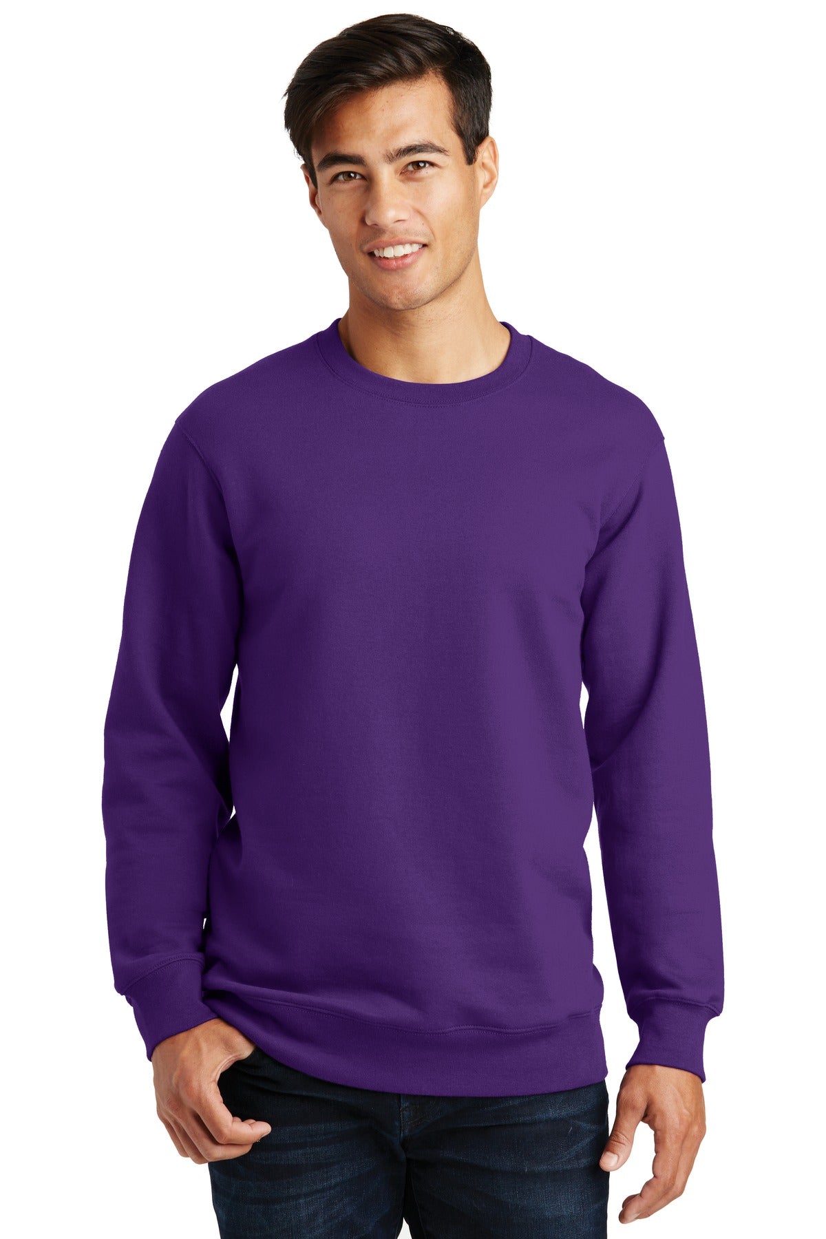 You'll be the biggest fan of this smooth-faced fleece. 8.5-o - Team Purple