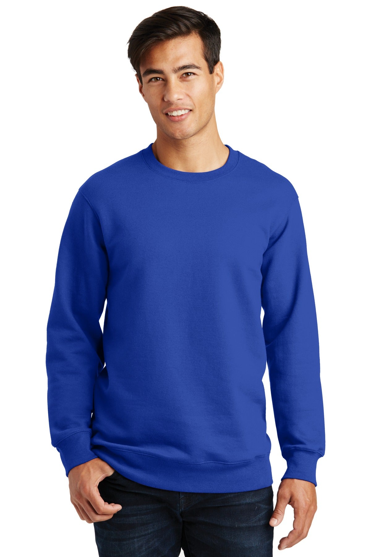 You'll be the biggest fan of this smooth-faced fleece. 8.5-o - True Royal