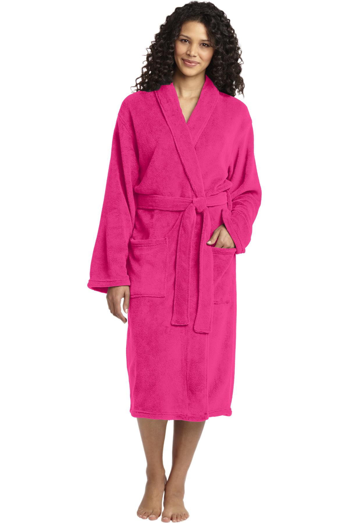 Pamper yourself at the spa resort or at home in this luxurio - Pink Raspberry