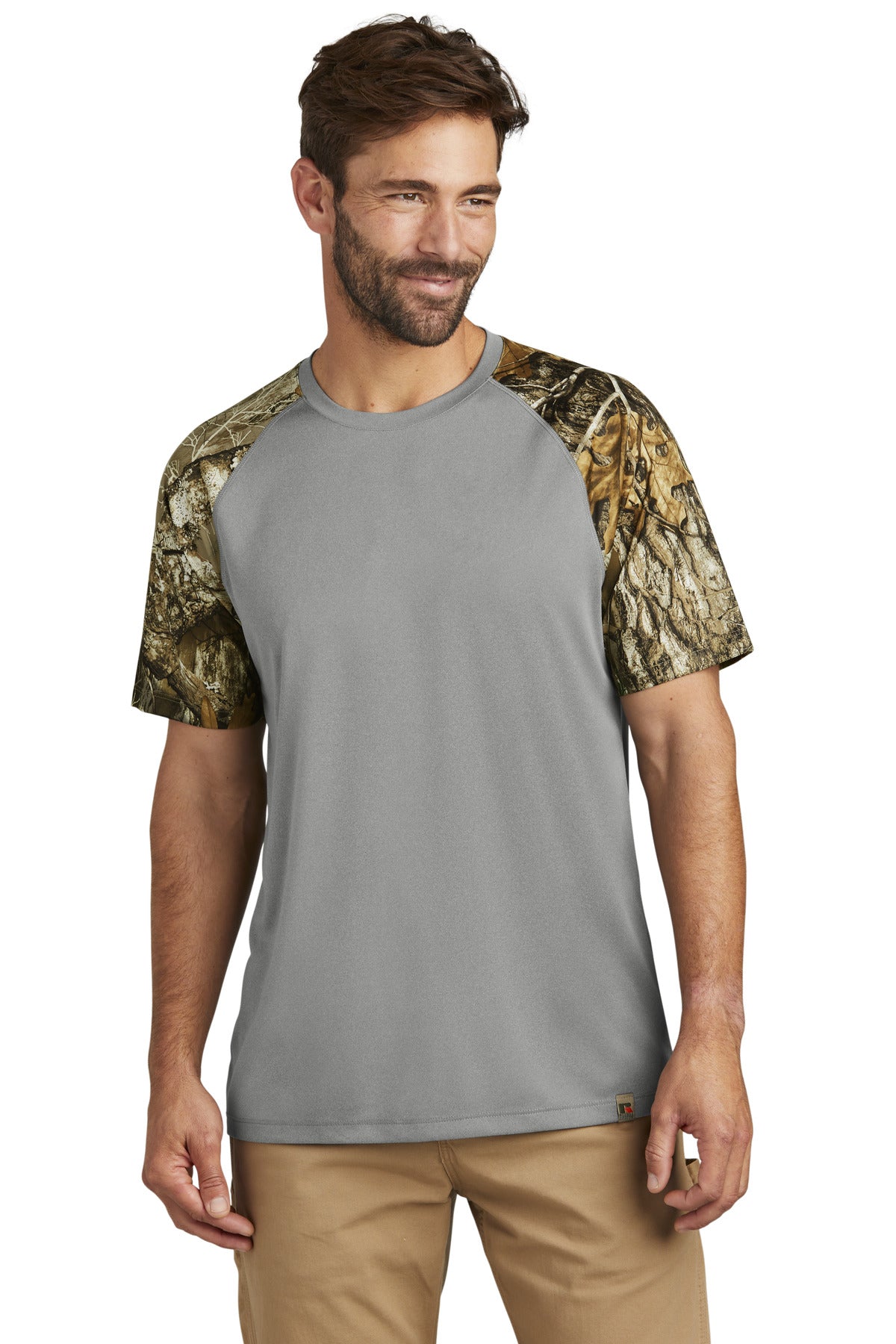 For the outdoor explorer who wants the Realtree EDGE print b - Grey Concrete Heather/ Realtree Edge