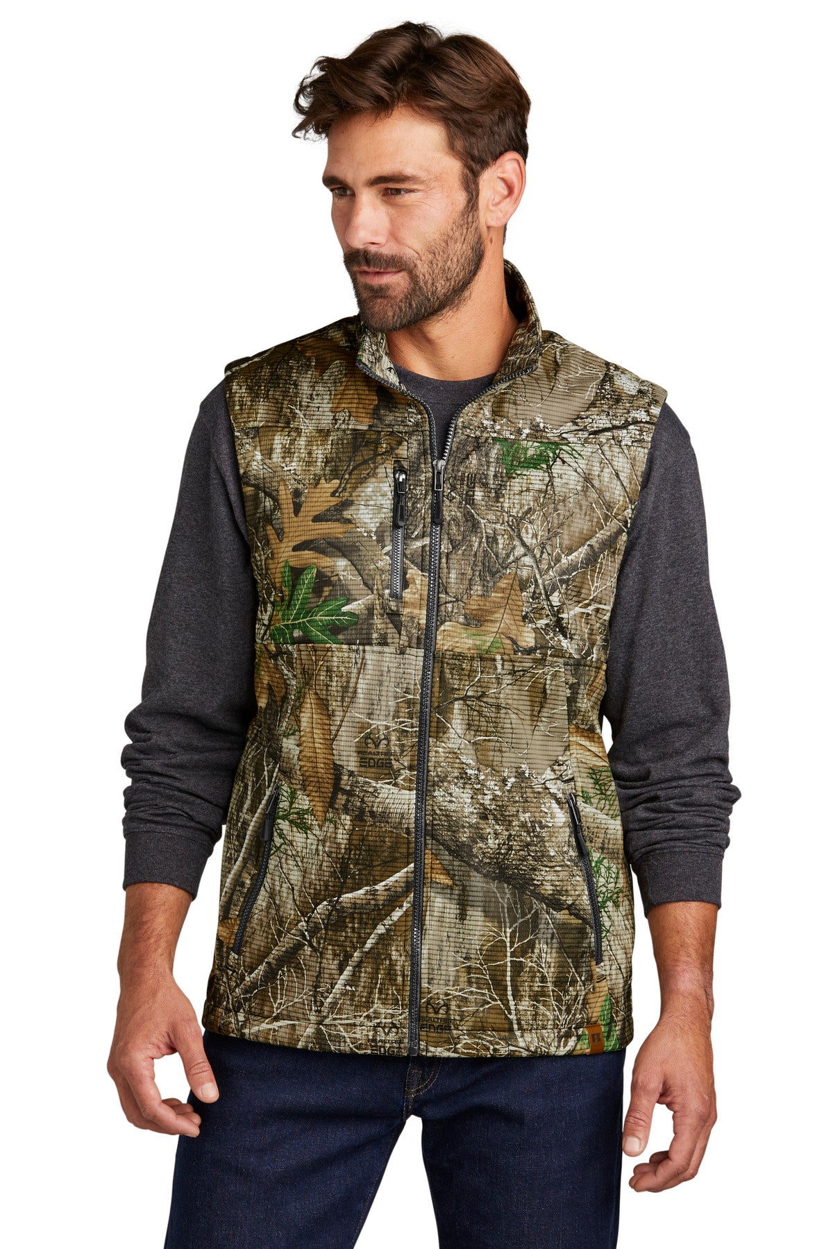 Modern lightweight and ideal as a work-to-play outer layer f - Realtree Edge