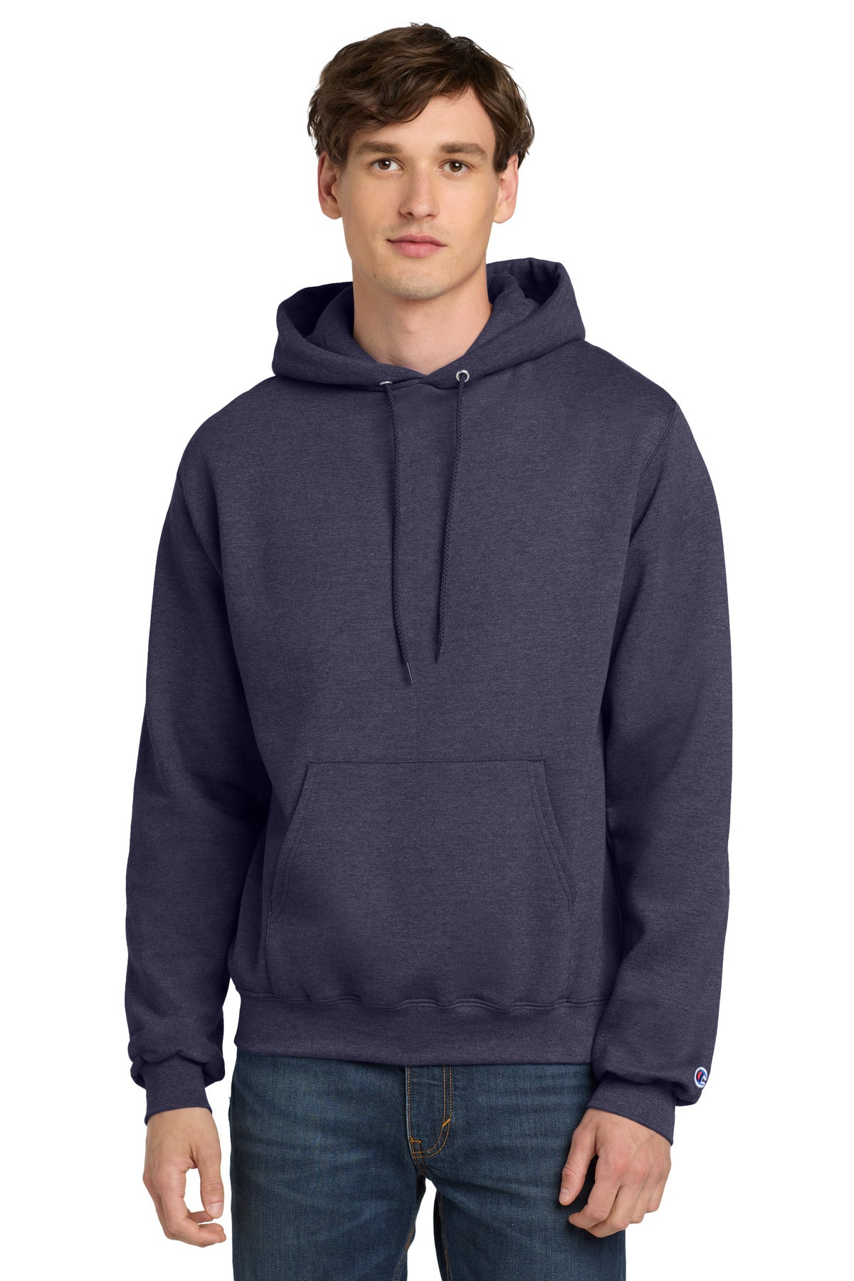 9-ounce 50/50 U.S. grown cotton/poly50/40/10 cotton/poly/bla - Navy Heather
