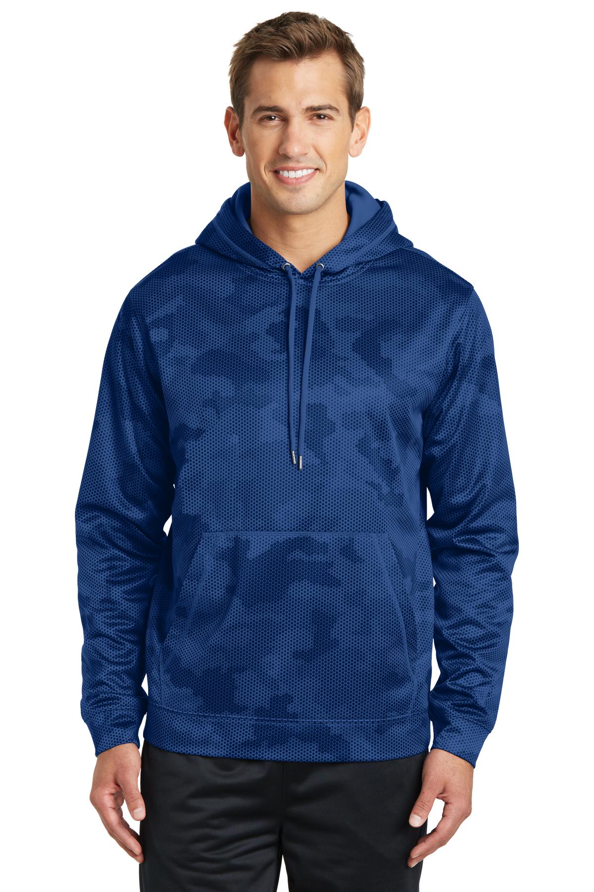 It's CamoHex to the max with an all-over sublimated digital  - True Royal