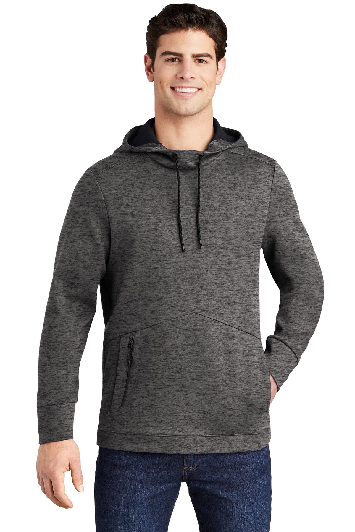 This double knit cotton-rich pullover is a triumph with inte - Dark Grey Heather