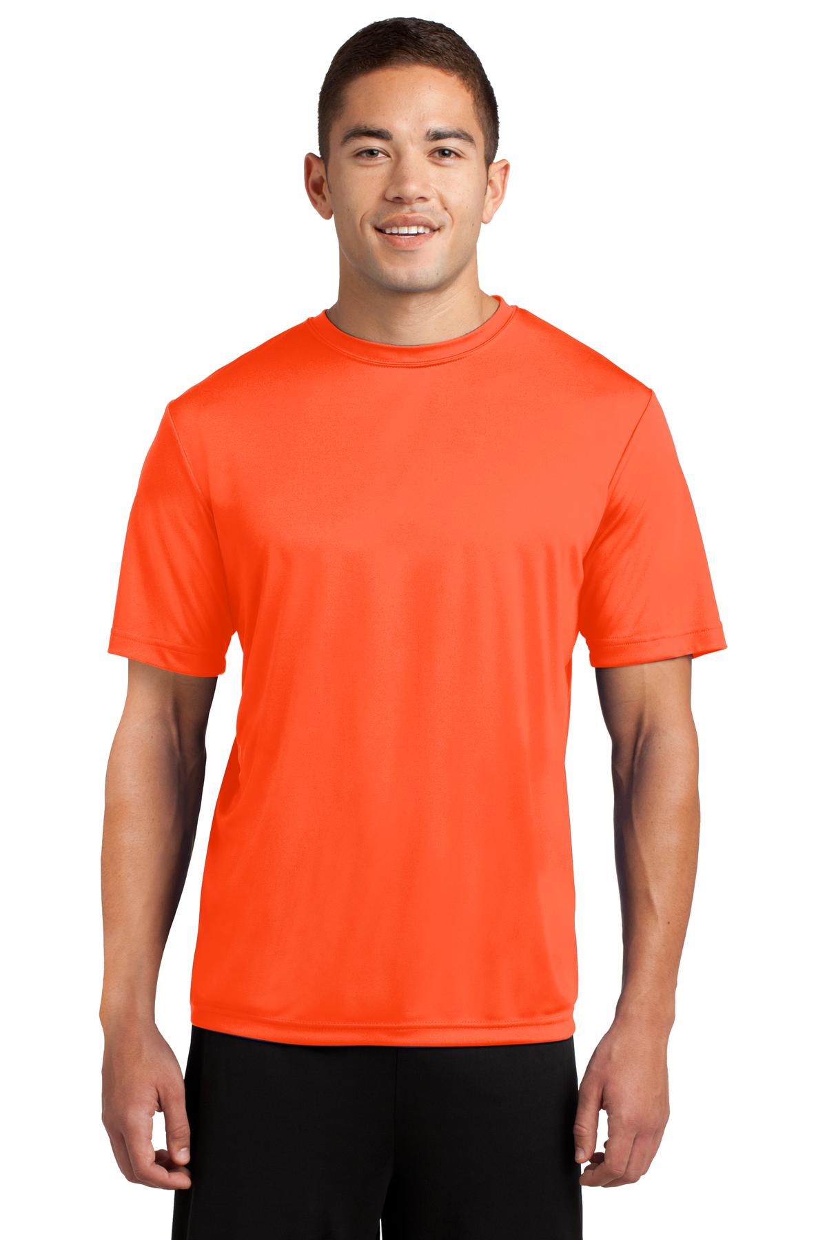 Lightweight roomy and highly breathable these moisture-wicki - Neon Orange