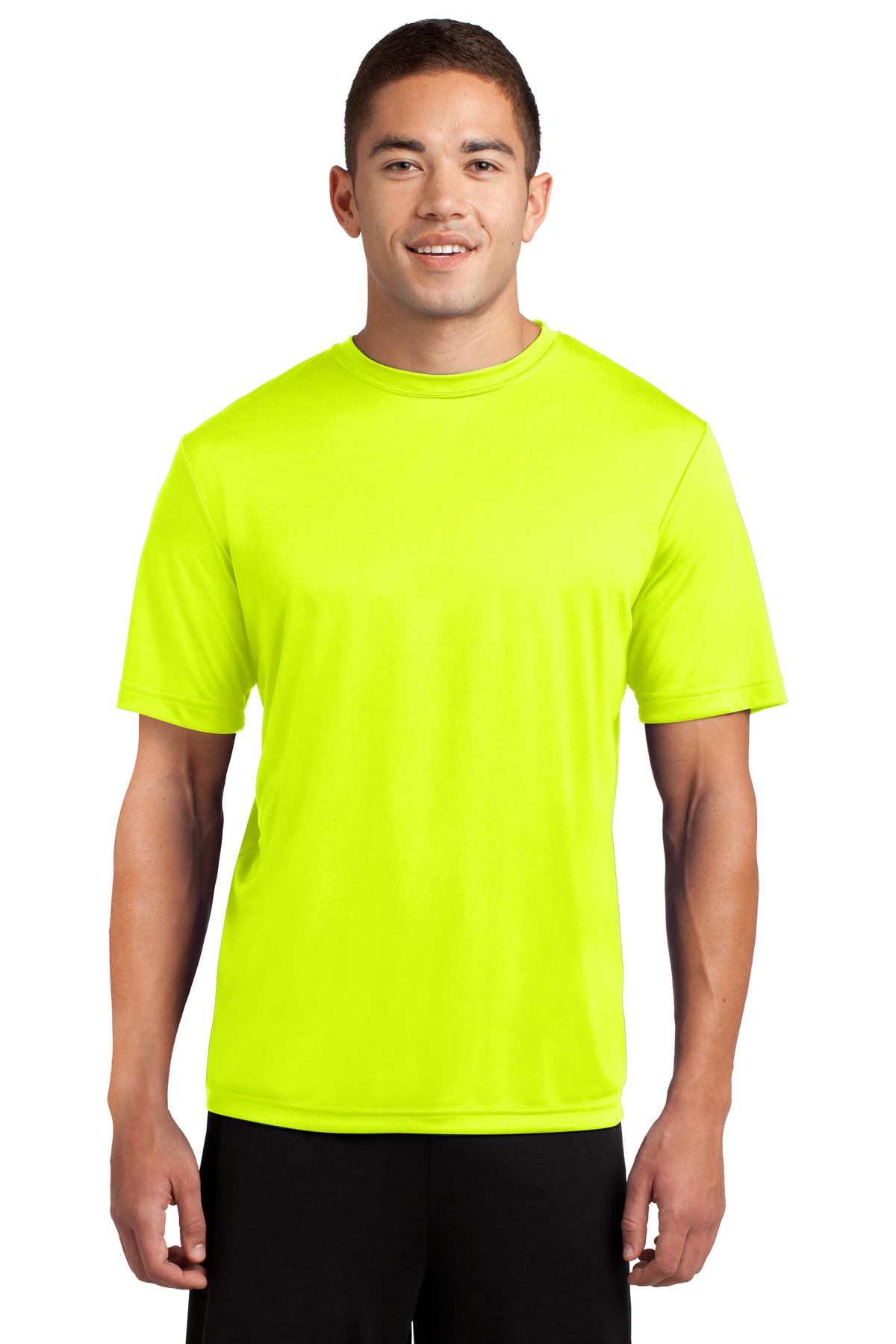 Lightweight roomy and highly breathable these moisture-wicki - Neon Yellow