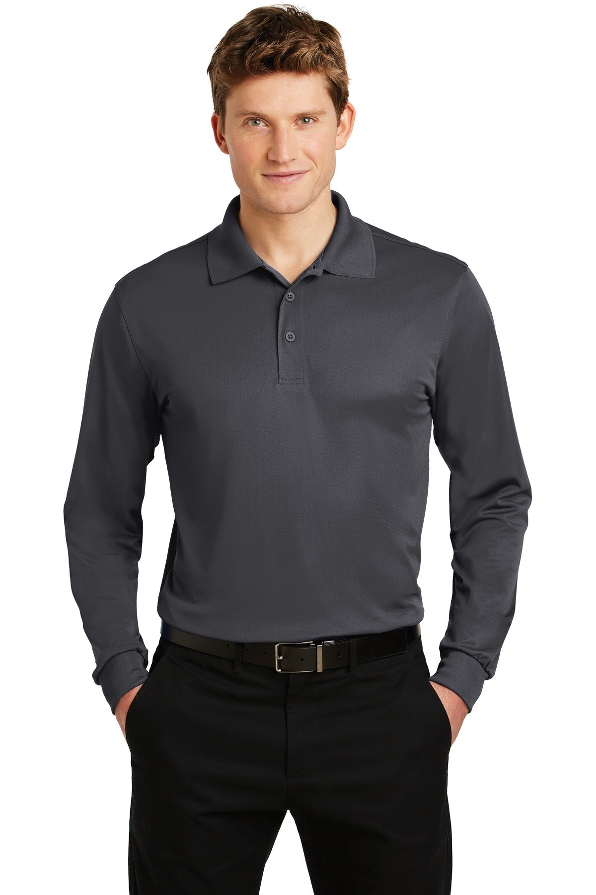 We've taken our Sport-Wick moisture-wicking technology and c - Iron Grey