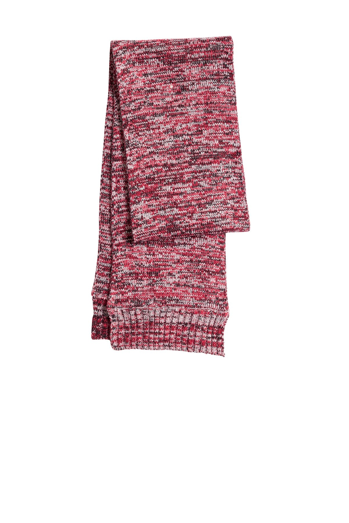 Let your team spirit show in this marled scarf that coordina - True Red/ Black/ White