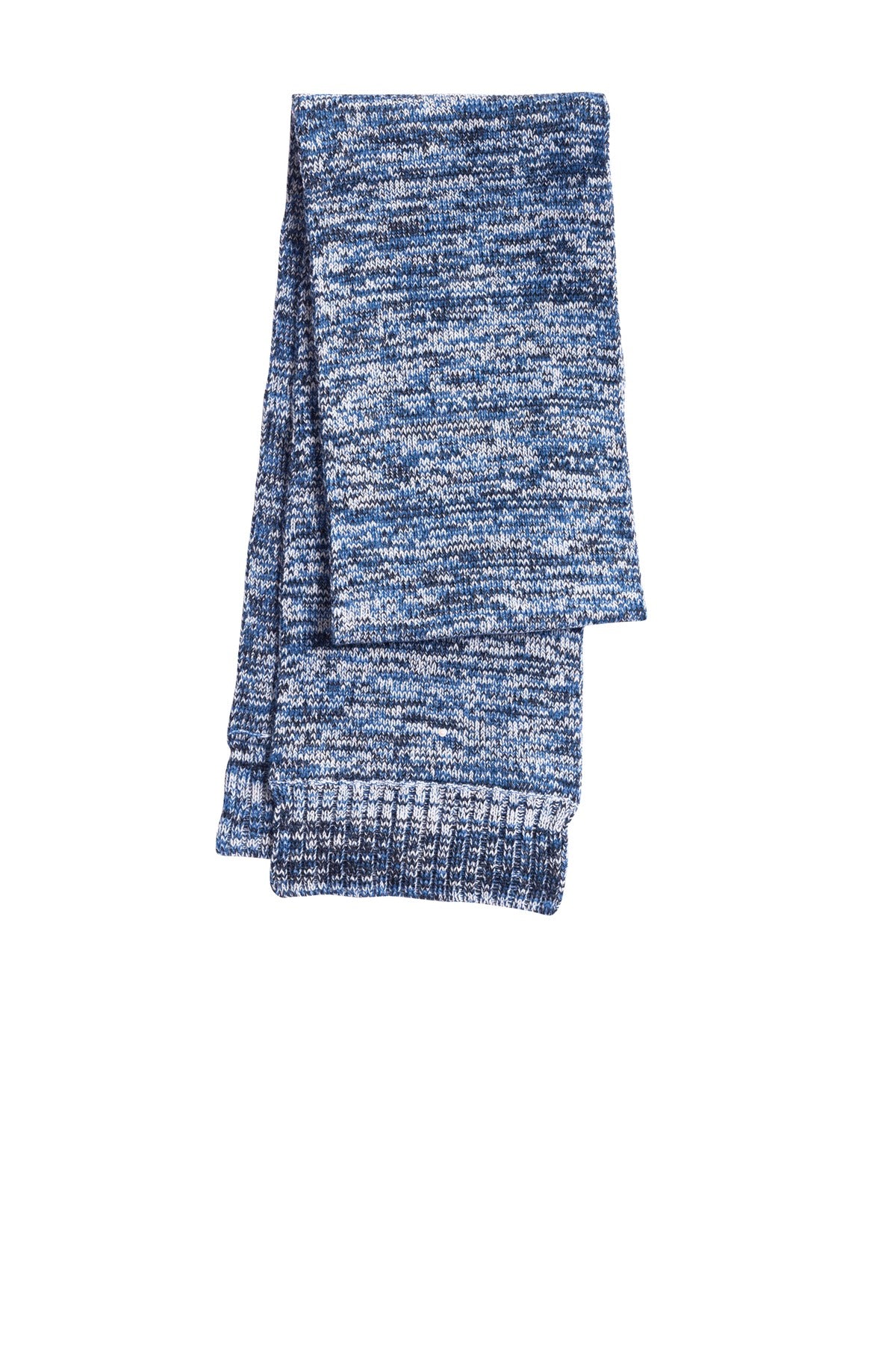 Let your team spirit show in this marled scarf that coordina - True Royal/ Black/ White