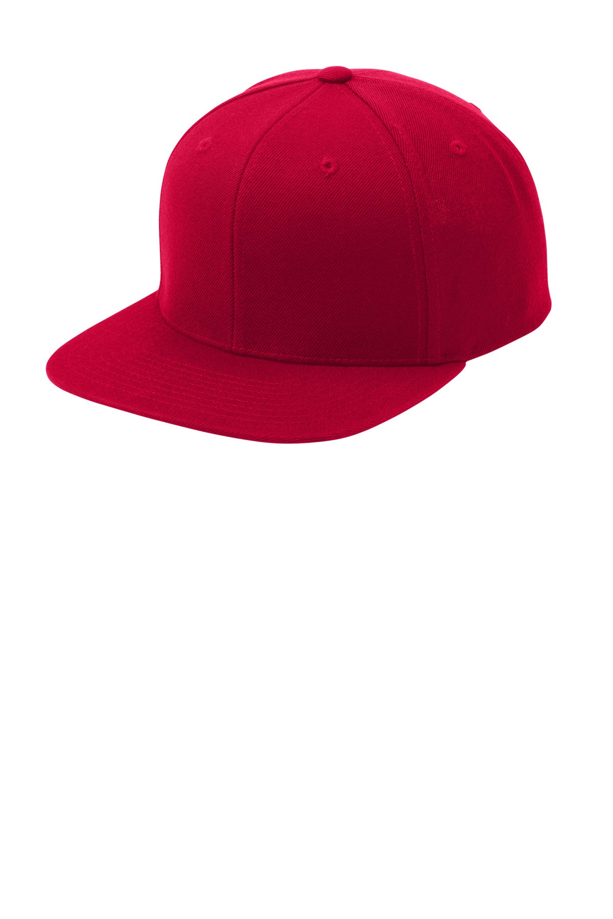 On trend and adjustable this snapback cap features a contrast underbill and seven snaps for sizing.F