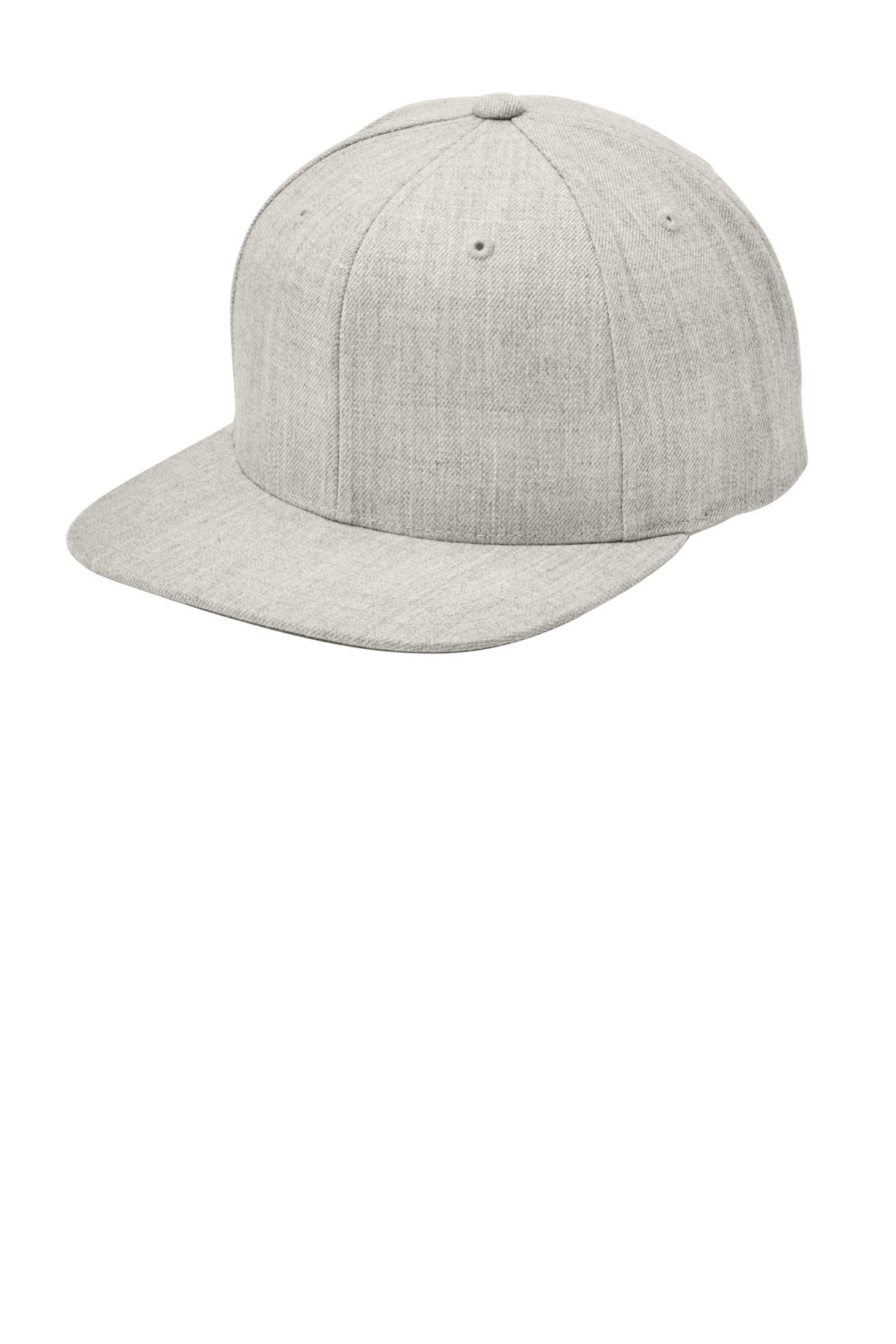 On trend and adjustable this snapback cap features a contrast underbill and seven snaps for sizing.F