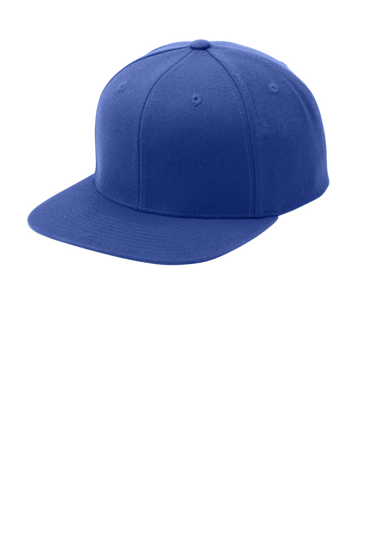 On trend and adjustable this snapback cap features a contrast underbill and seven snaps for sizing.F