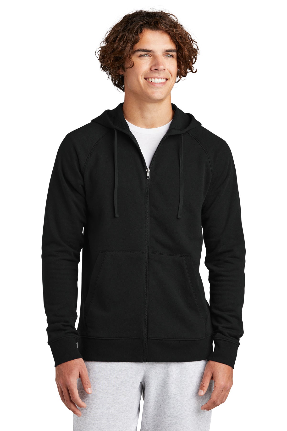 Show your drive in this cotton-rich fleece that's rooted in  - Black