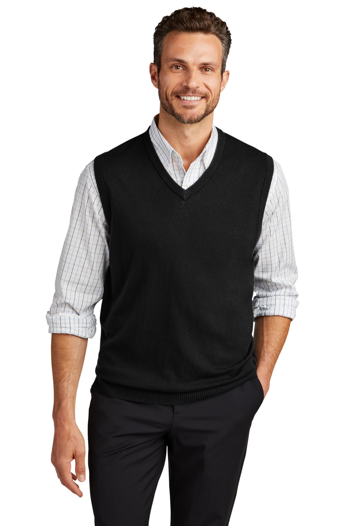 Span the divide between dressy and casual with this versatil - Black