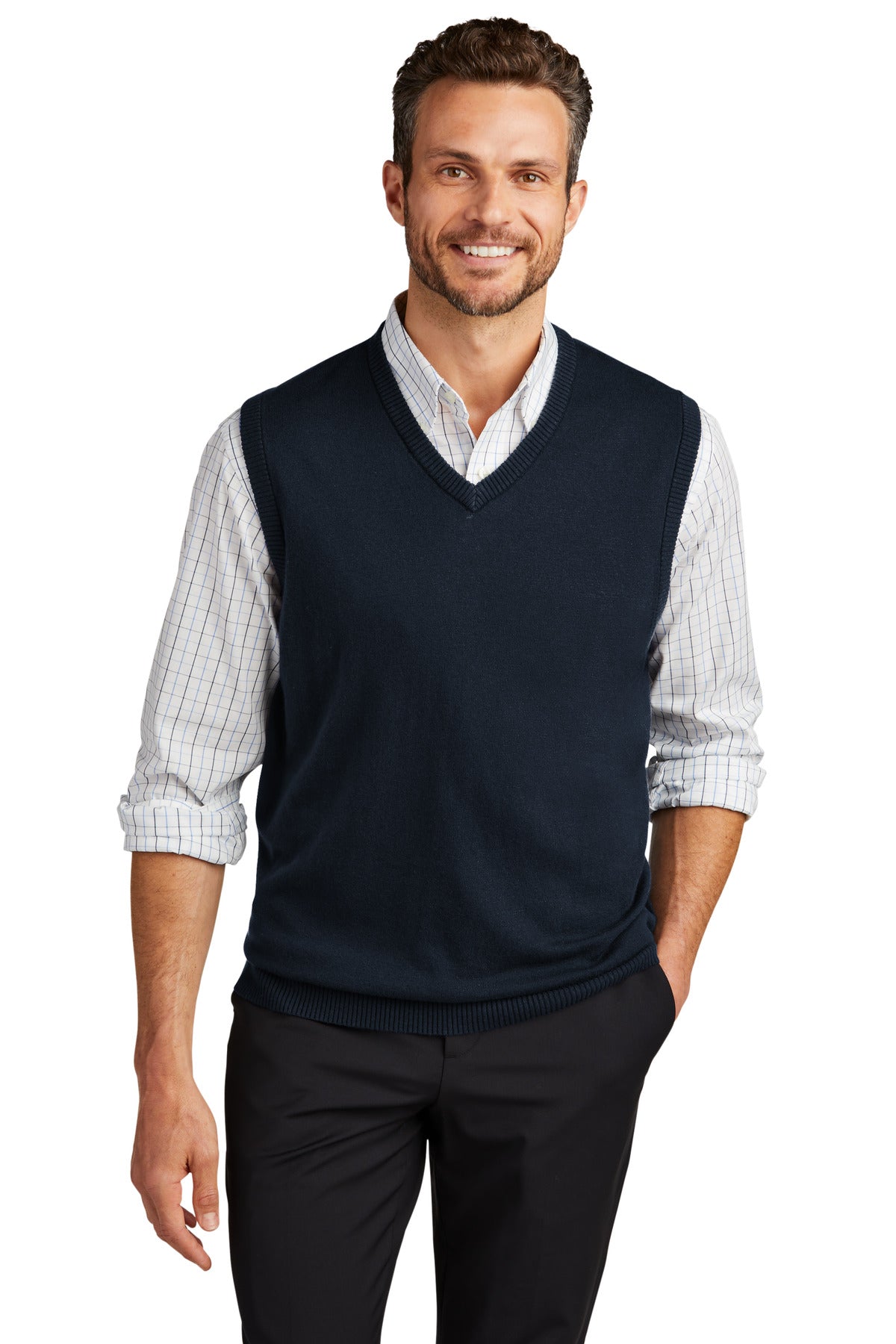 Span the divide between dressy and casual with this versatil - Navy
