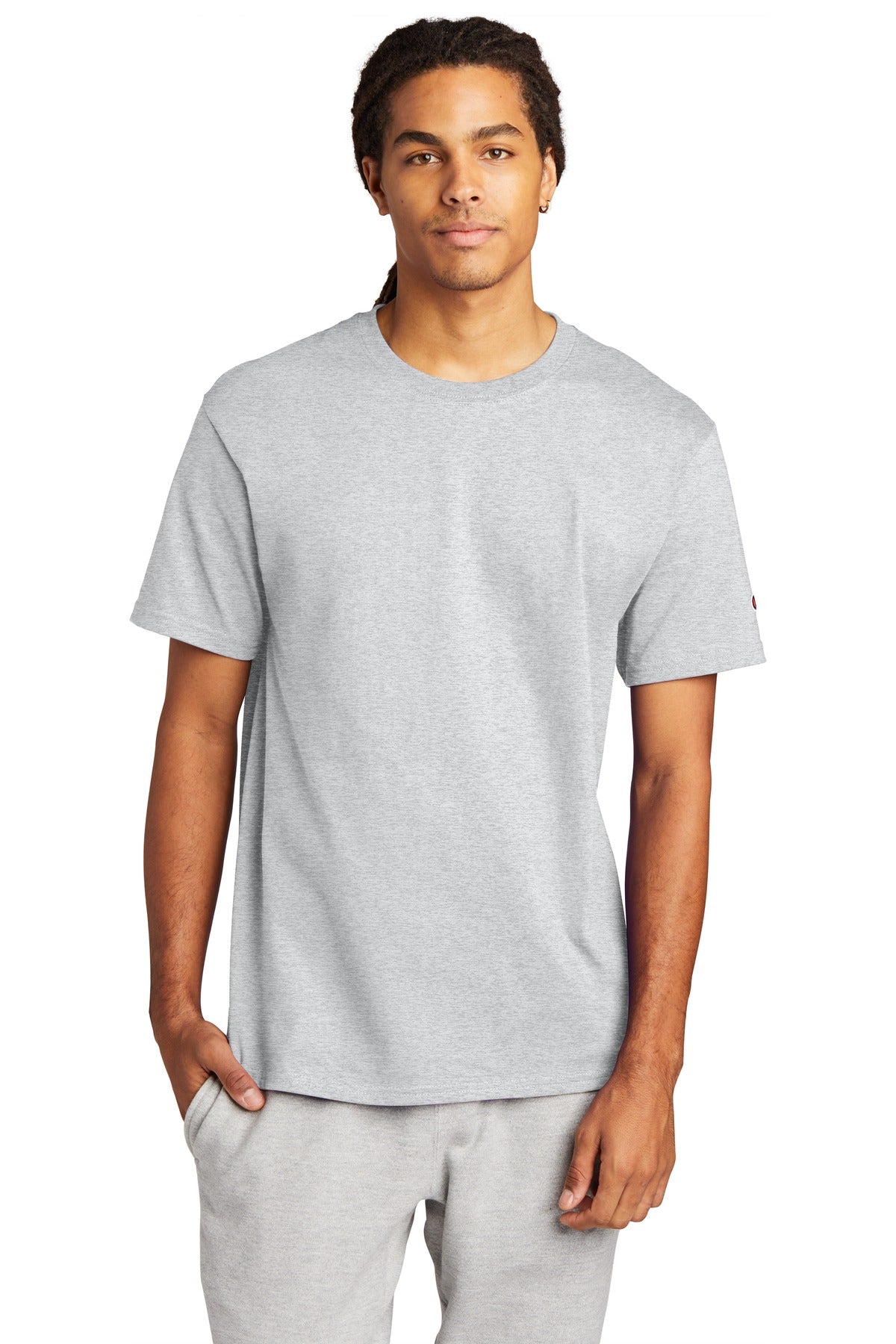 6-ounce 100% cotton 99/1 cotton/poly (Ash) 60/40 cotton/poly - Ash